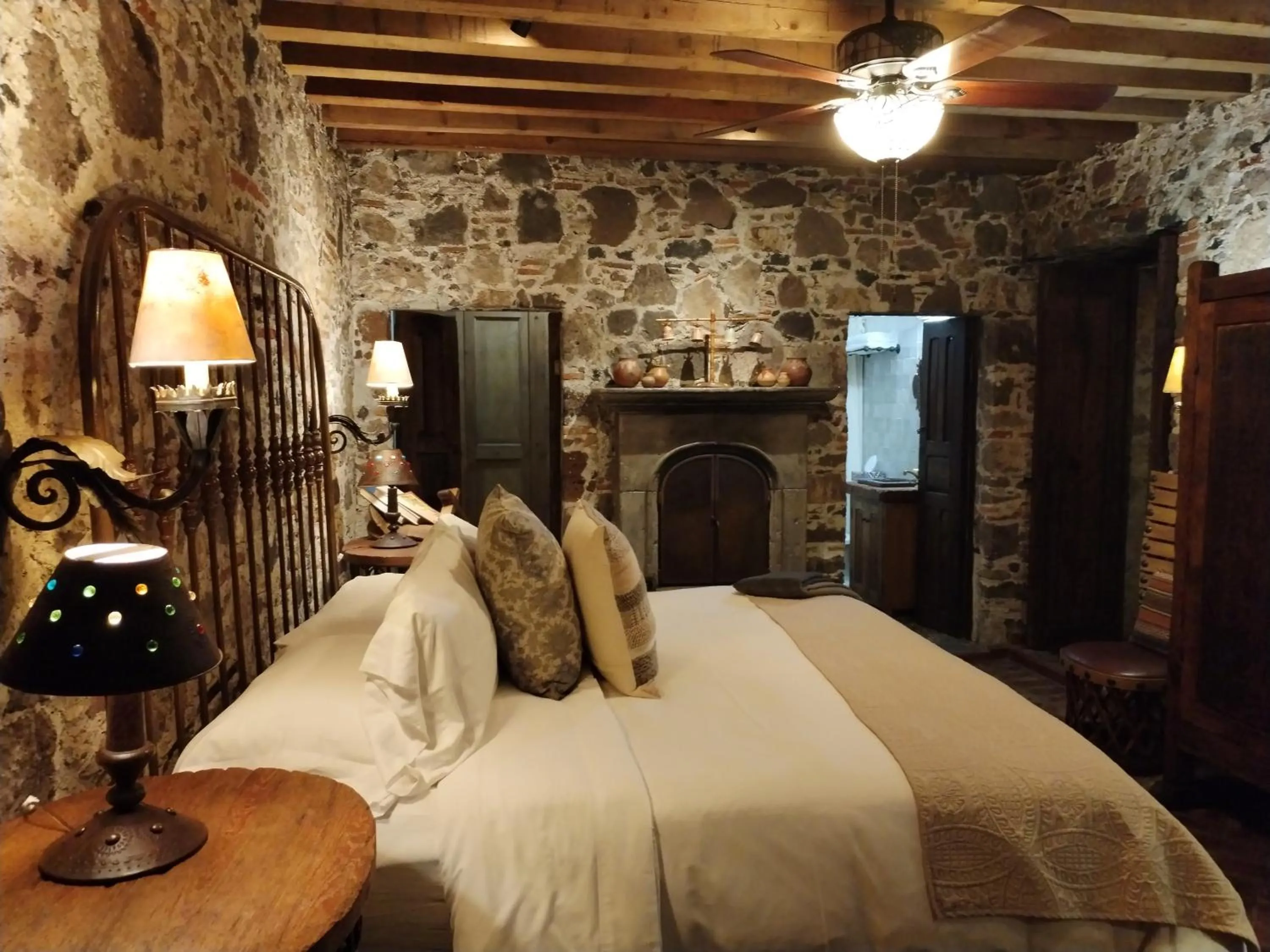 Bed in Hacienda Las Amantes