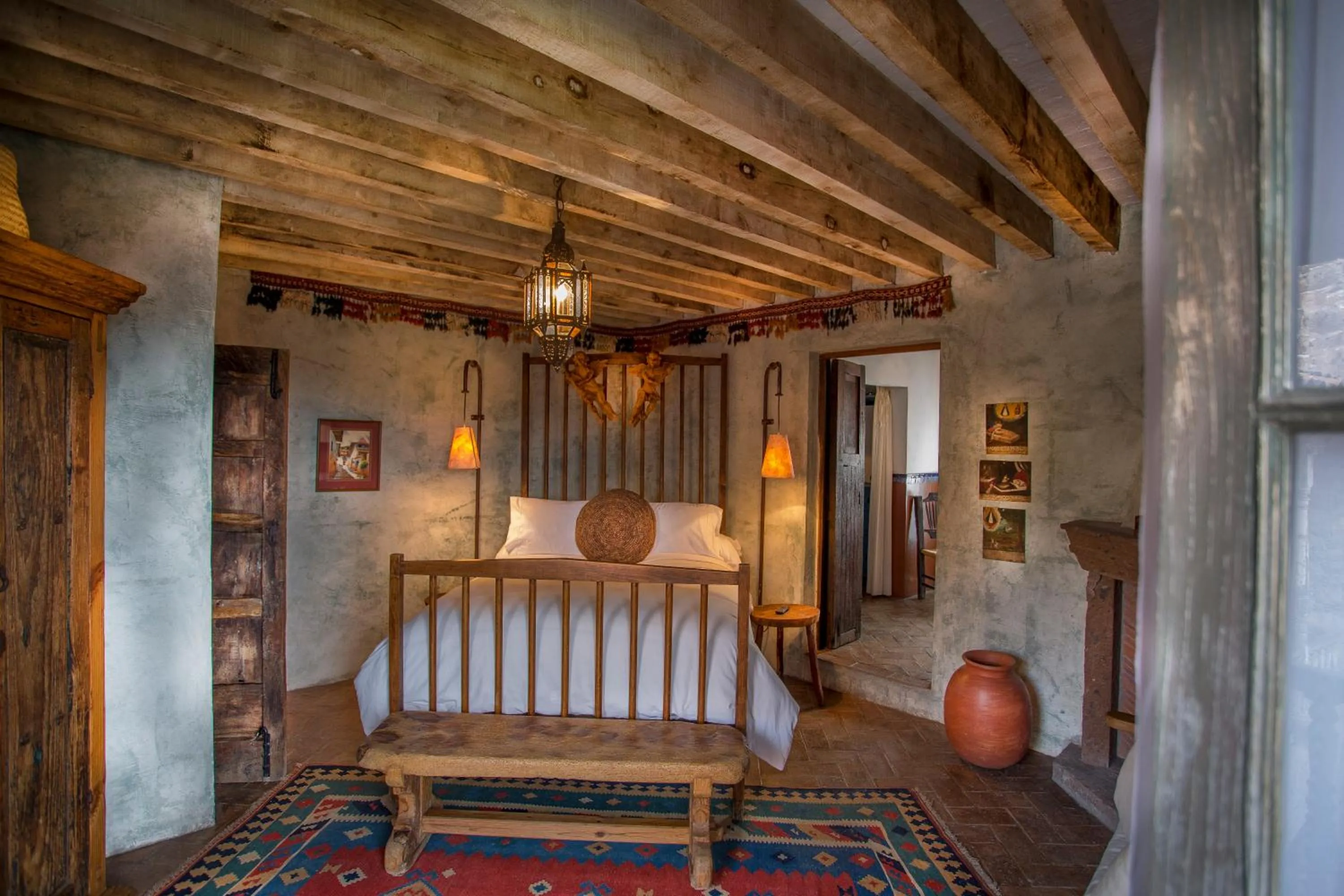 Bed in Hacienda Las Amantes