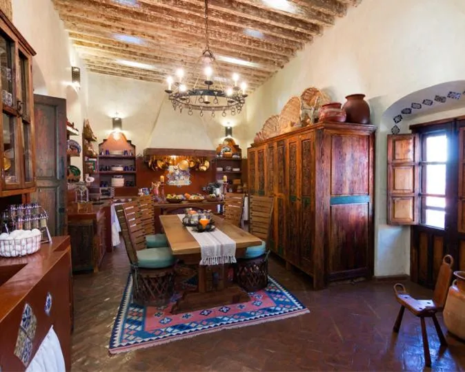 Kitchen or kitchenette in Hacienda Las Amantes