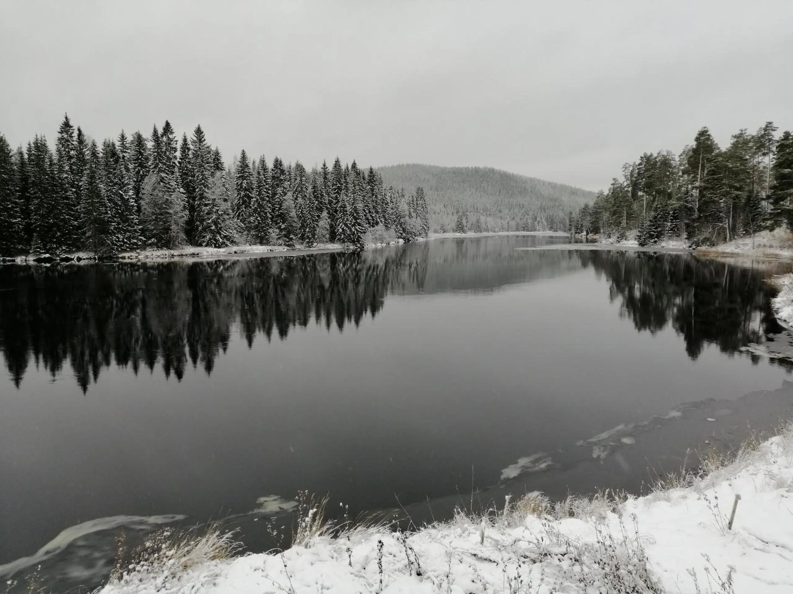 River view in Lugnet Malung Hotell