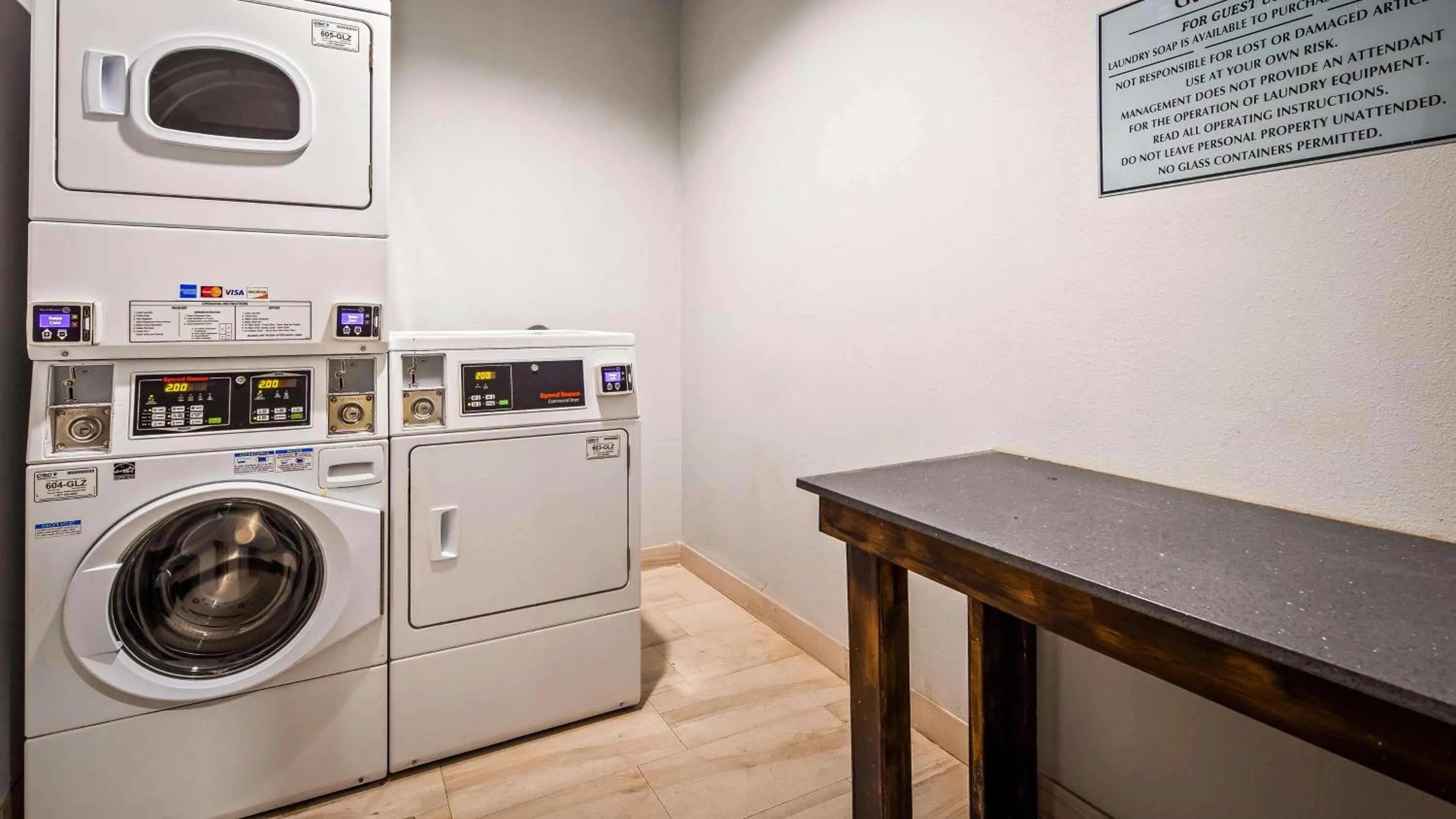 On site in Best Western Plus Dilley Inn & Suites