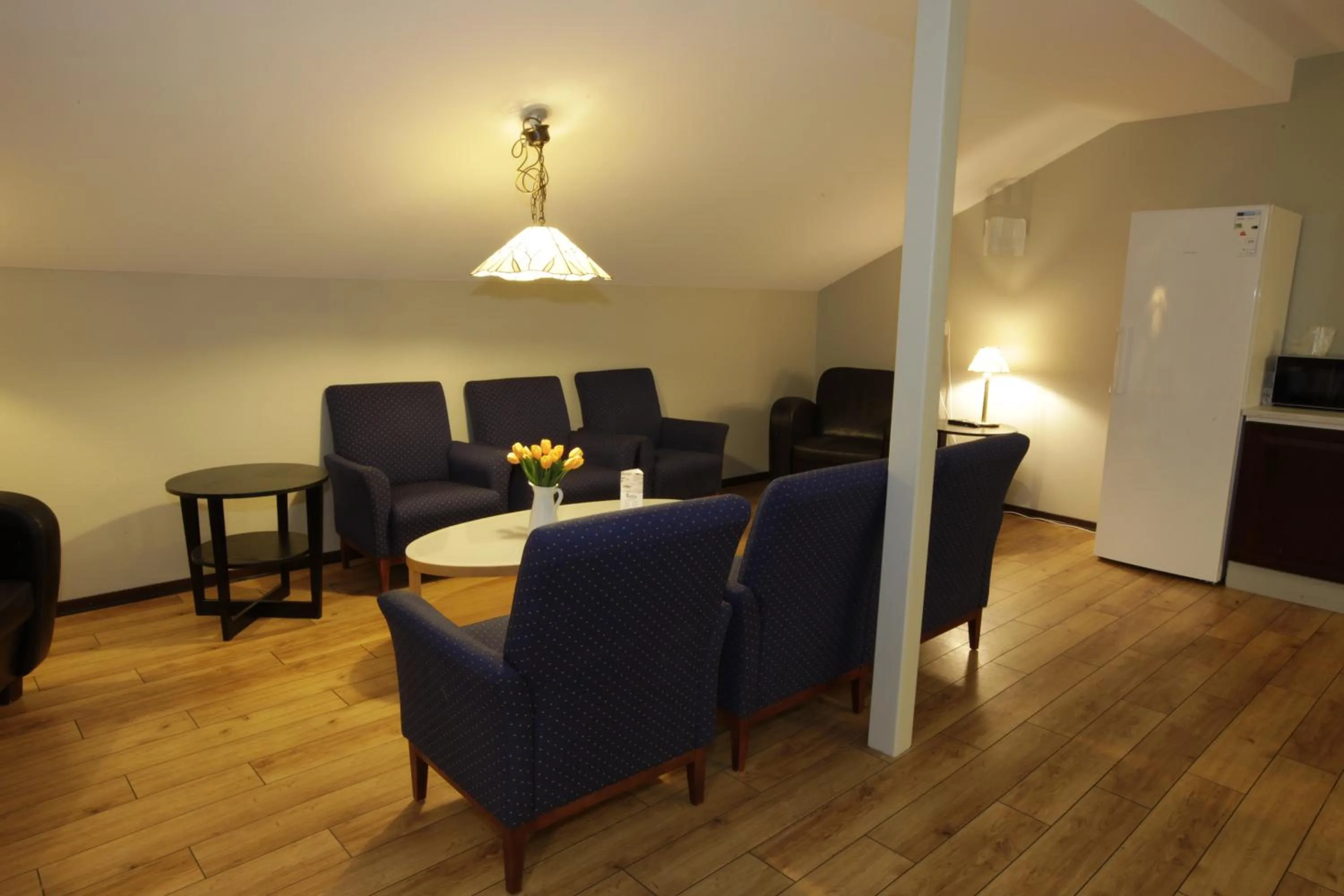 Communal lounge/ TV room in Rasta Mariestad