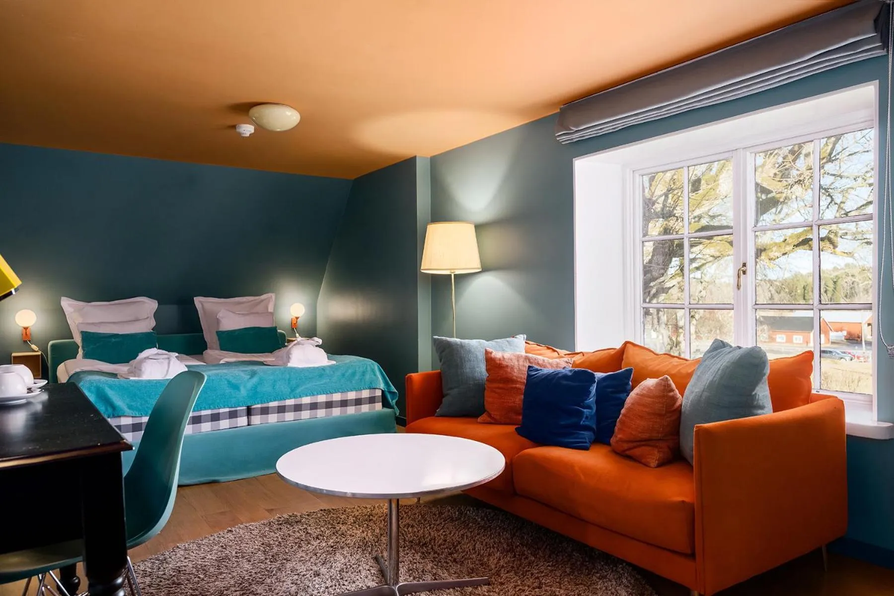 Bedroom, Bed in Häringe Slott