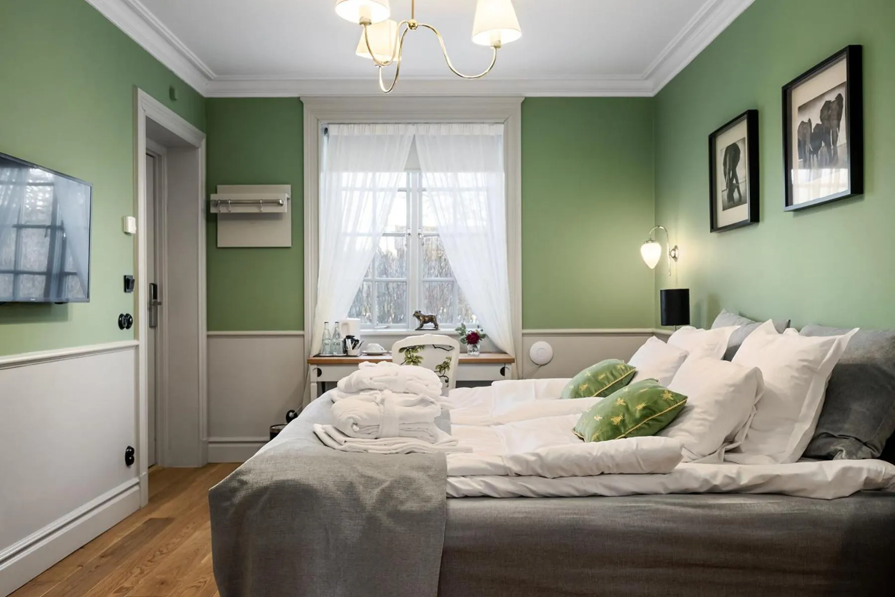 Bed in Häringe Slott