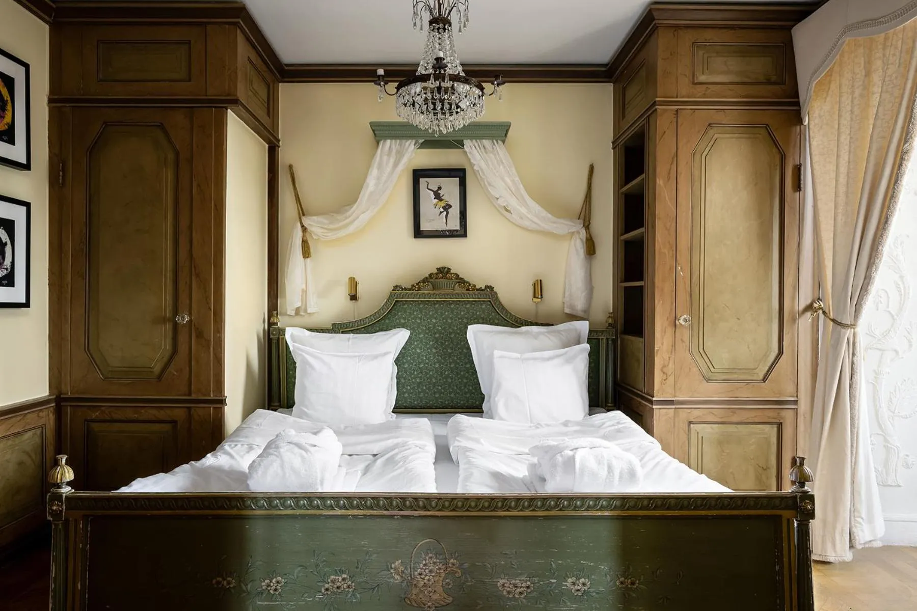 Bed in Häringe Slott