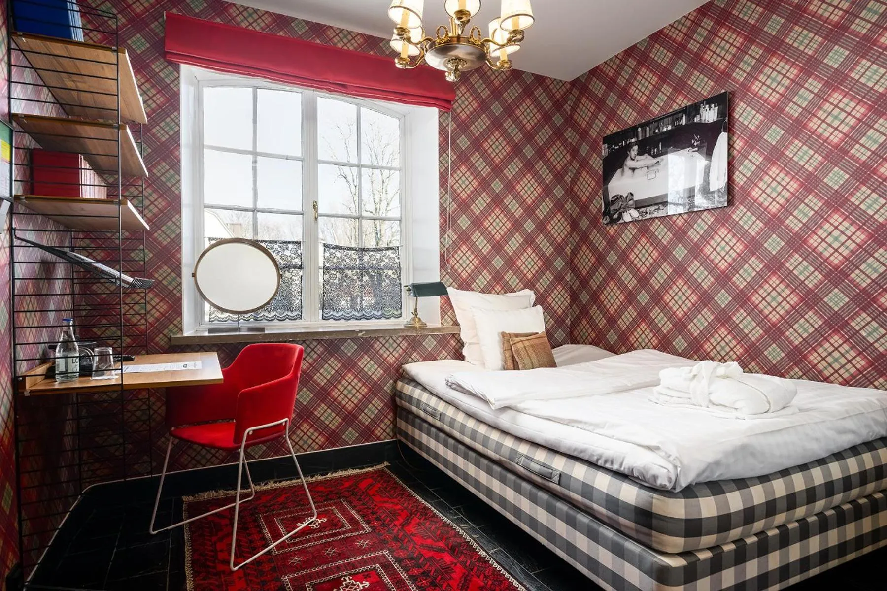 Bedroom, Bed in Häringe Slott