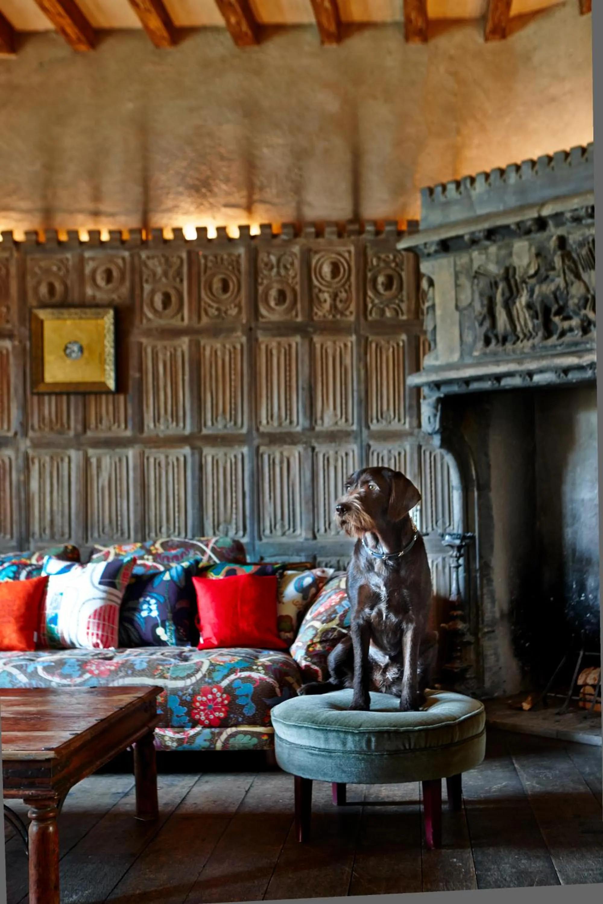 Decorative detail in Häringe Slott