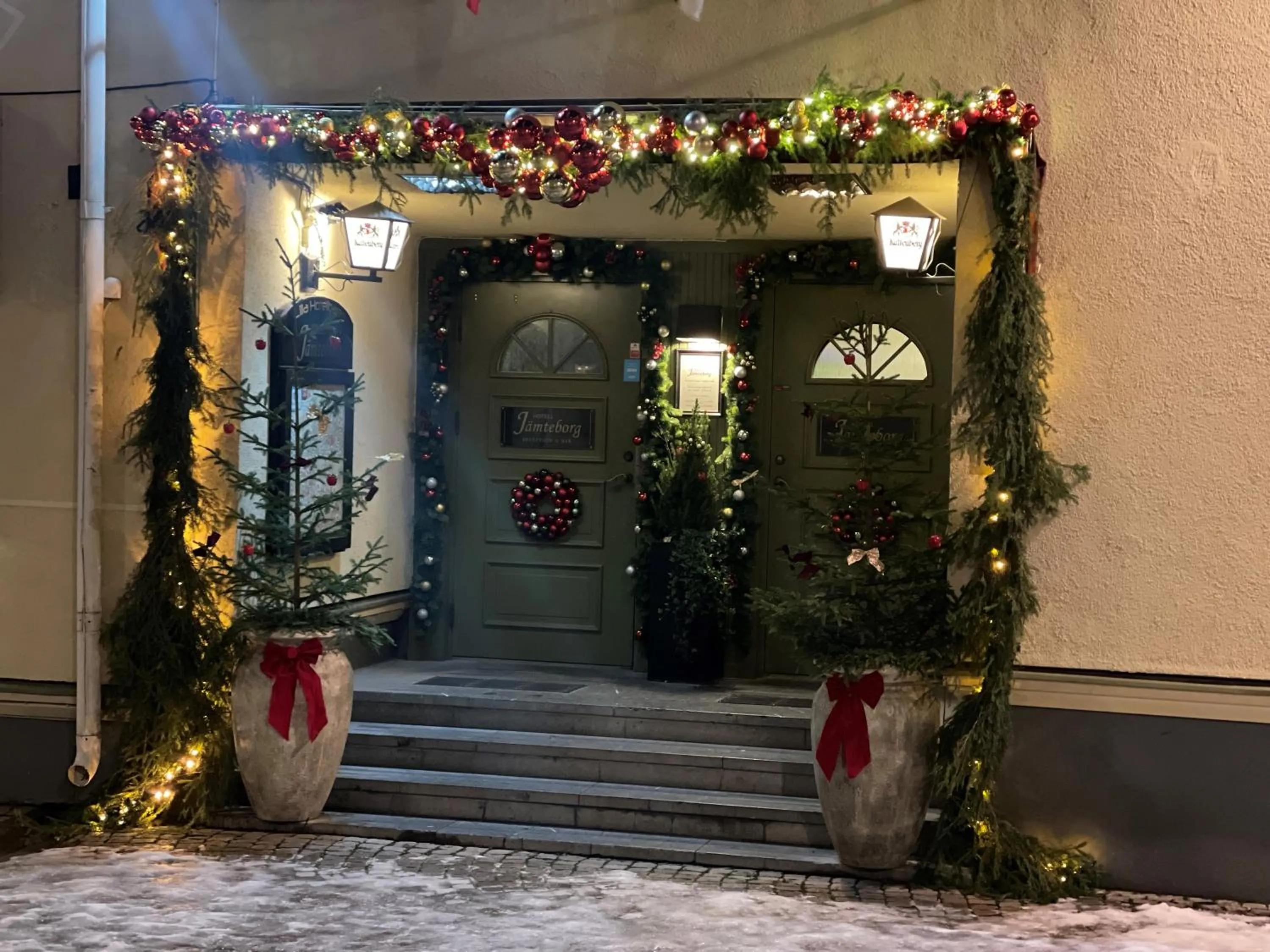 Facade/entrance in Hotel Jämteborg