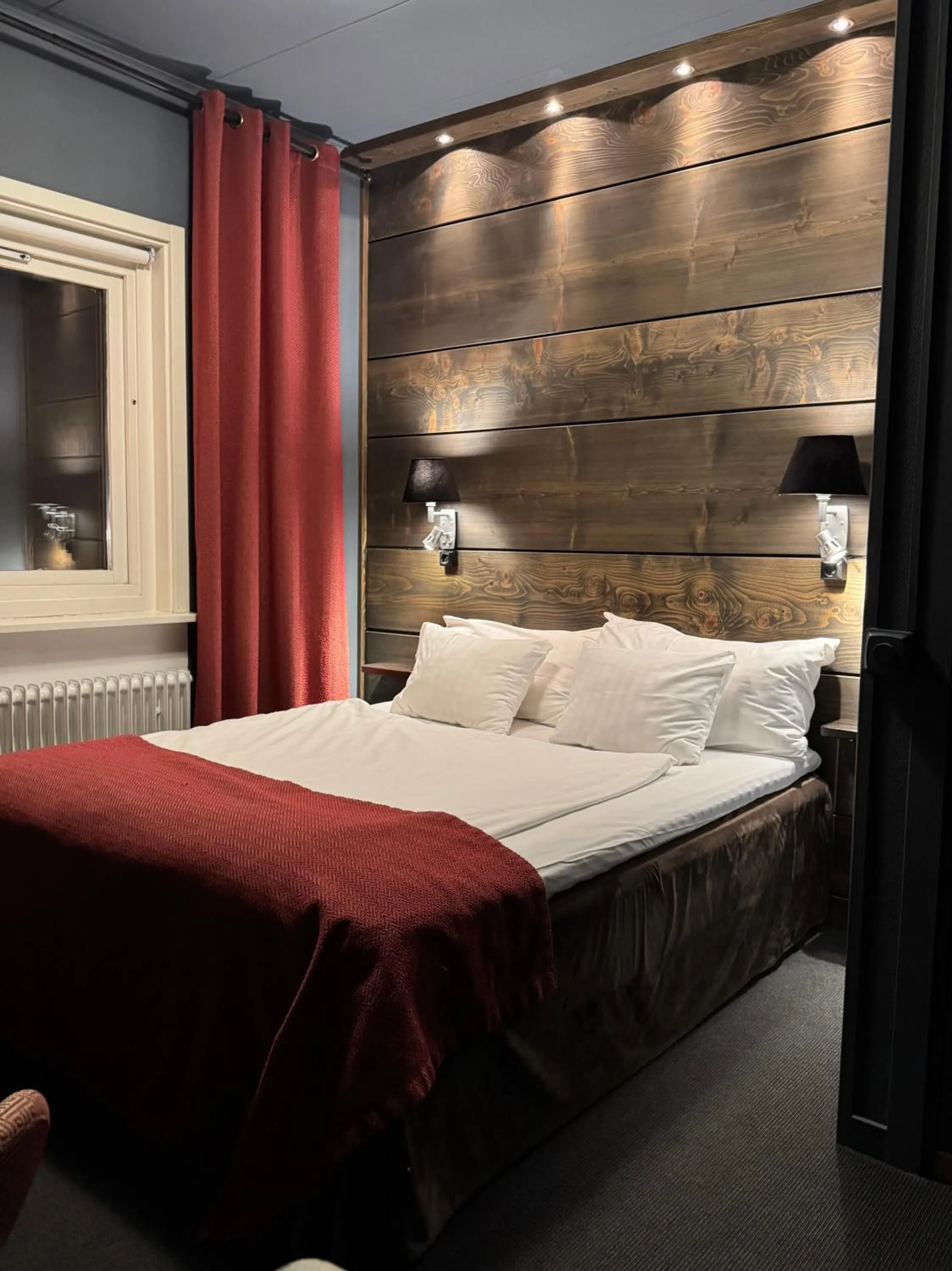 Bedroom, Bed in Hotel Jämteborg