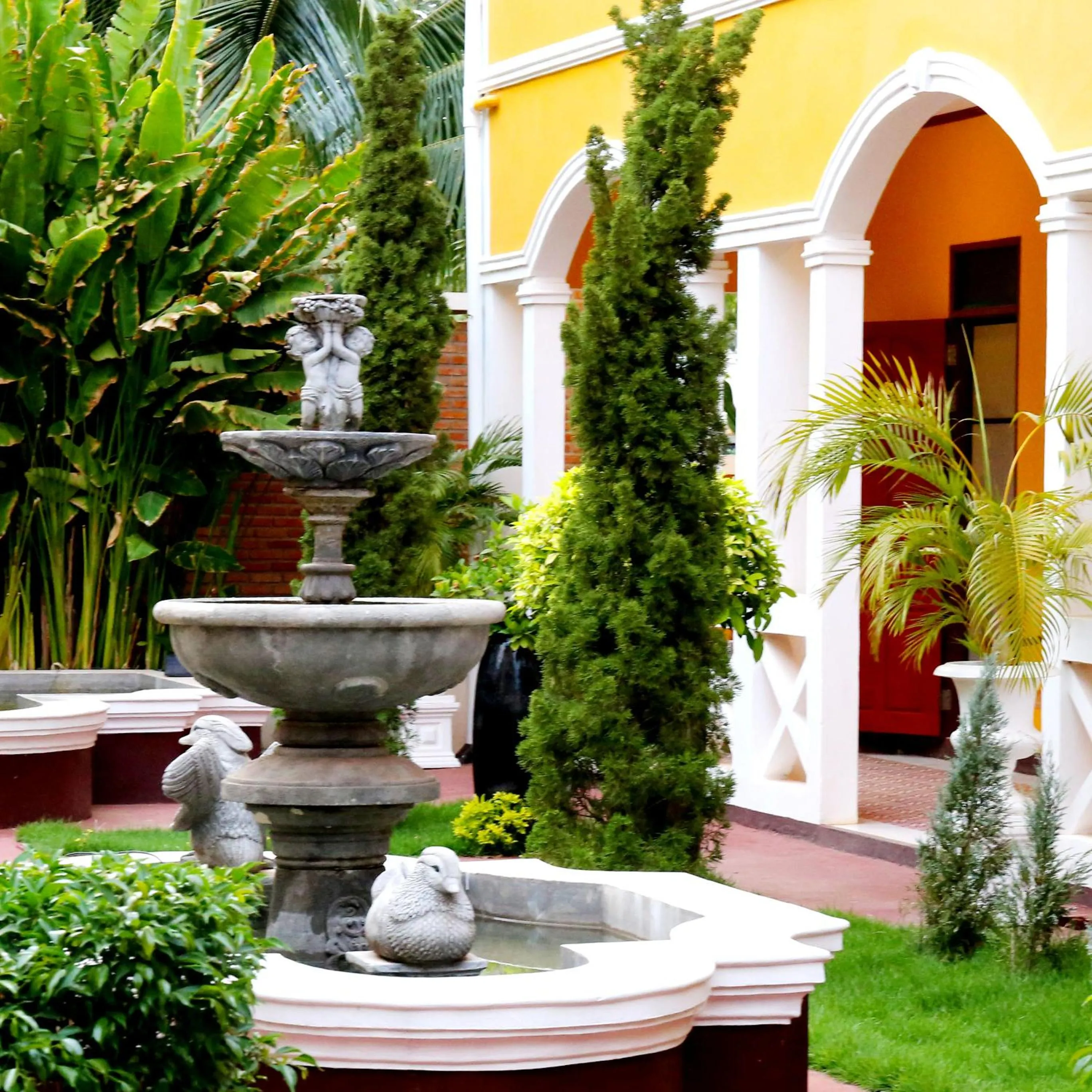 Garden in Le Jardin Hotel