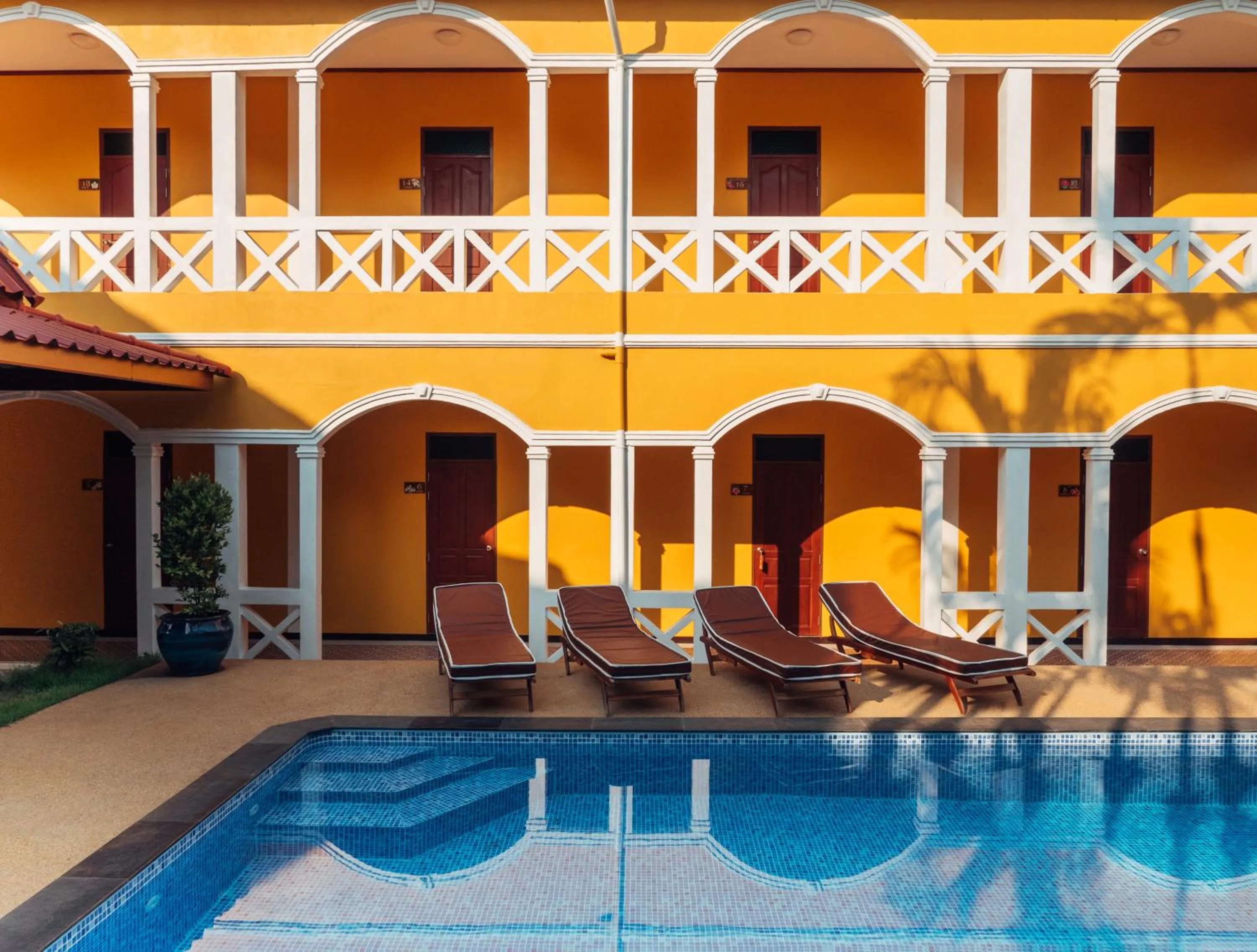 Property building in Le Jardin Hotel