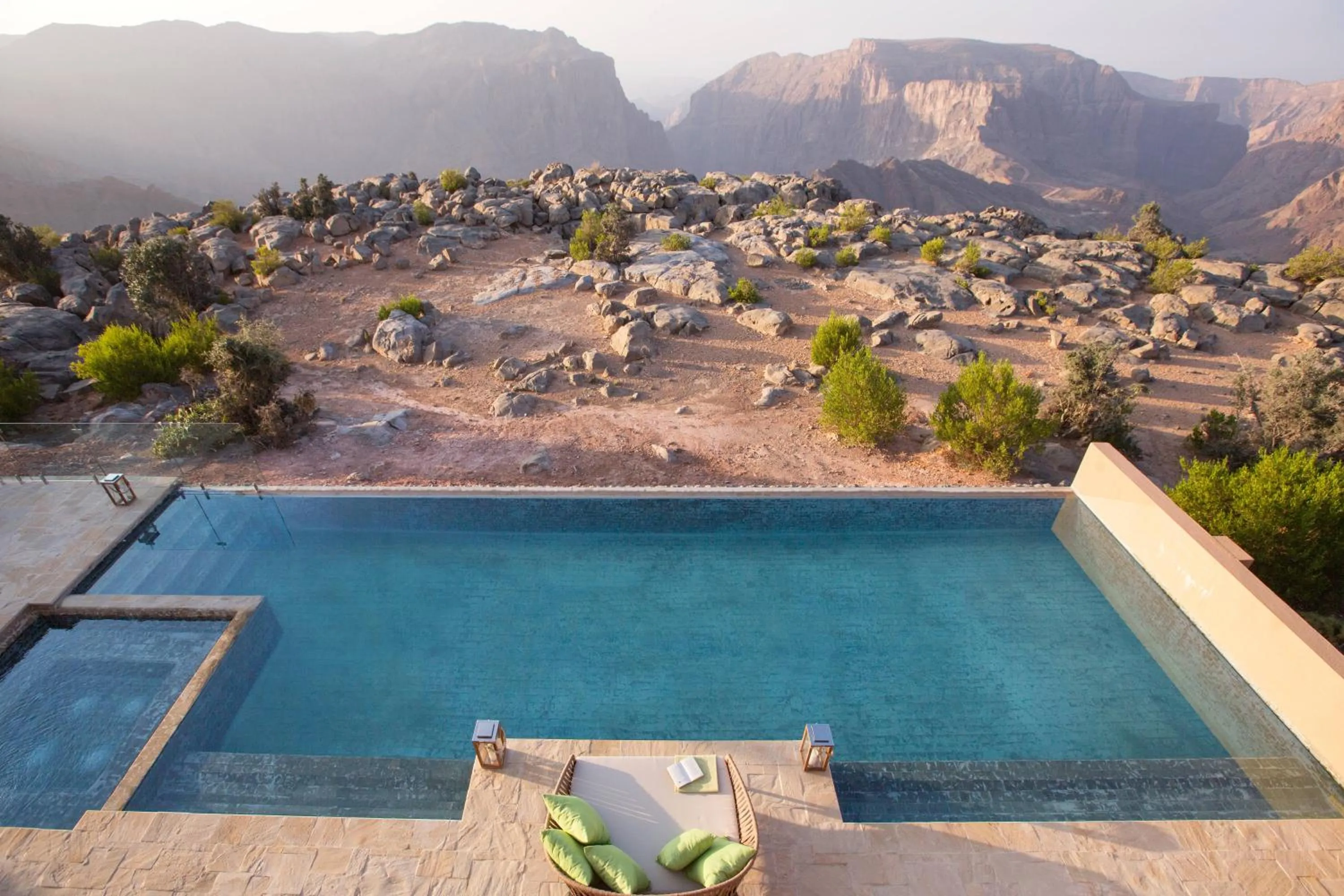 Swimming pool in Anantara Al Jabal Al Akhdar Resort