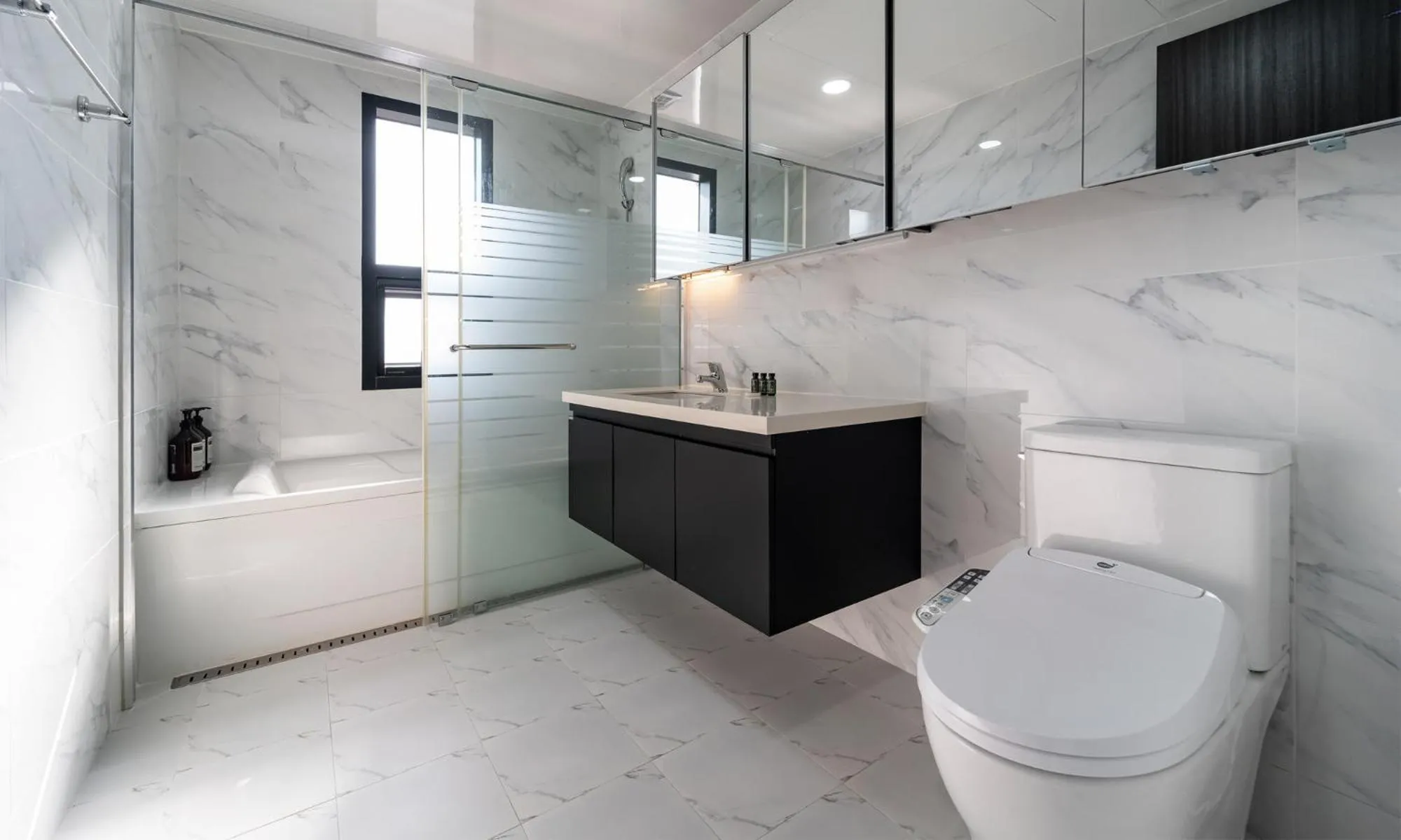 Bathroom in Kylin Villa resort Jeju