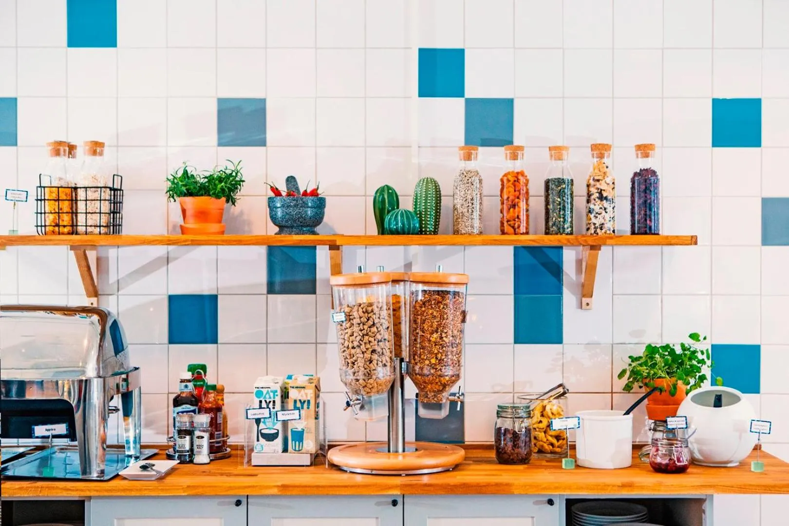 Breakfast in Lisebergsbyns Stugor