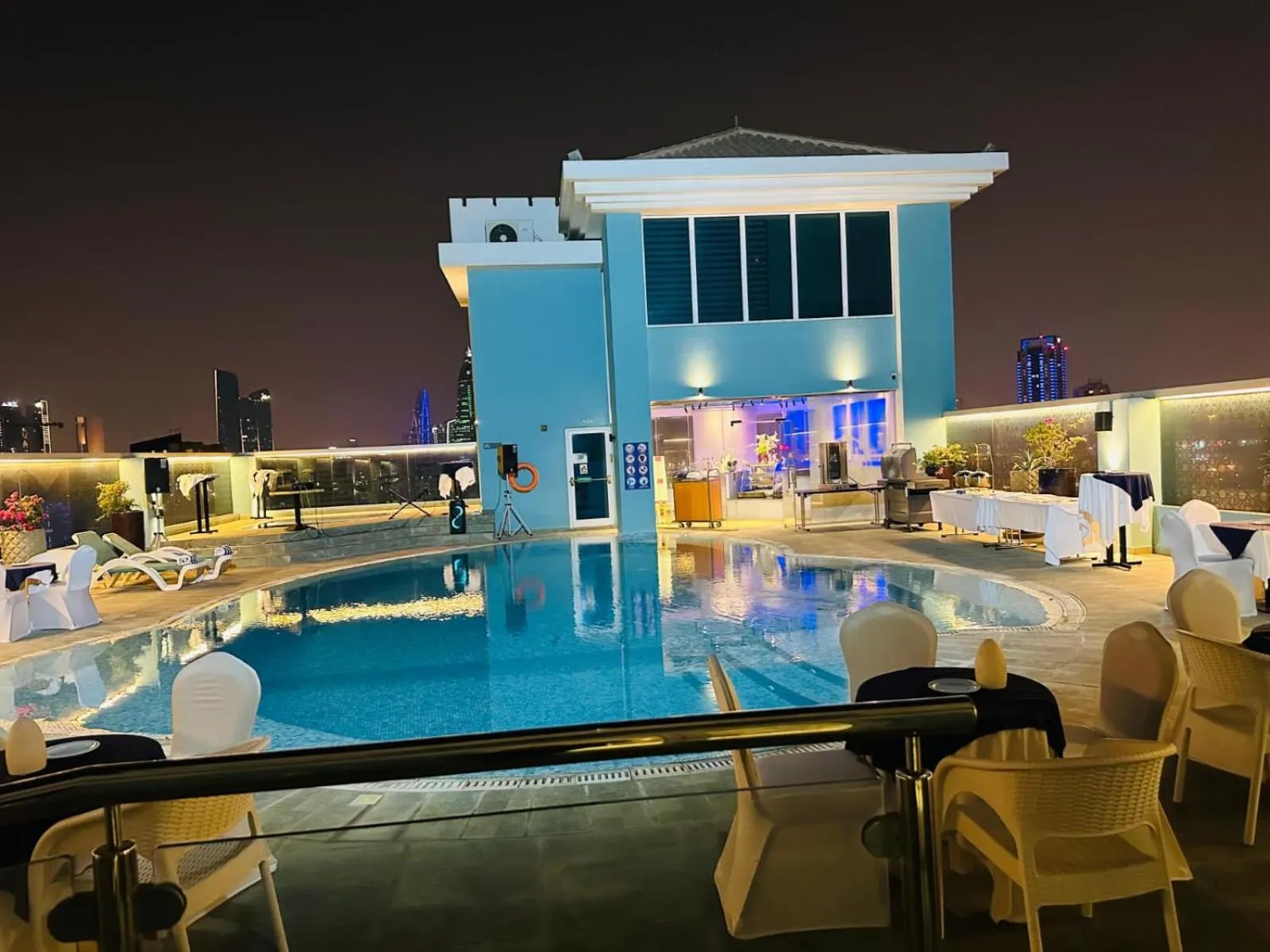 Swimming pool in Ramada by Wyndham Manama City Centre
