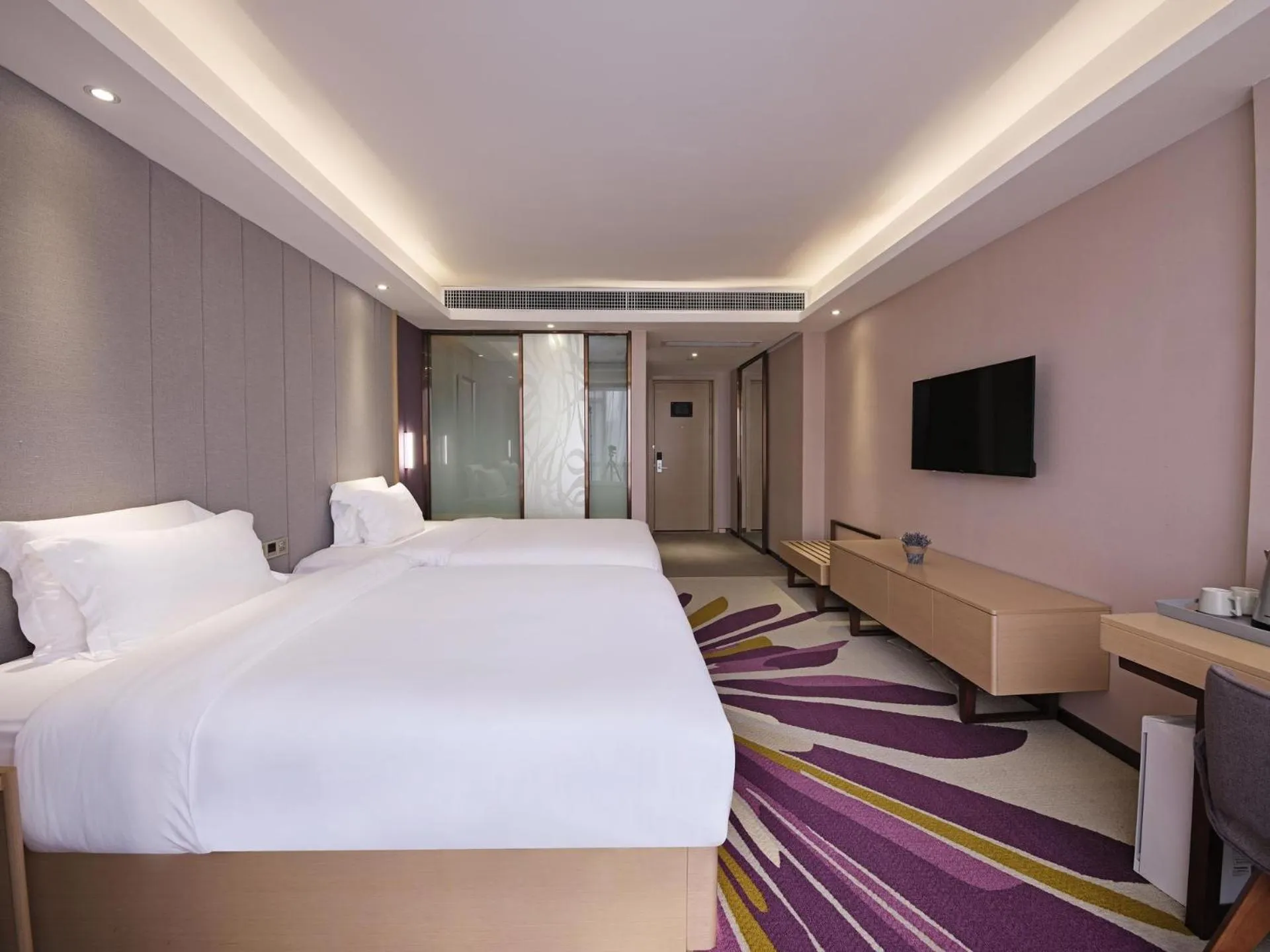 Bed in Lavande Hotel Baiyun International Airport Branch