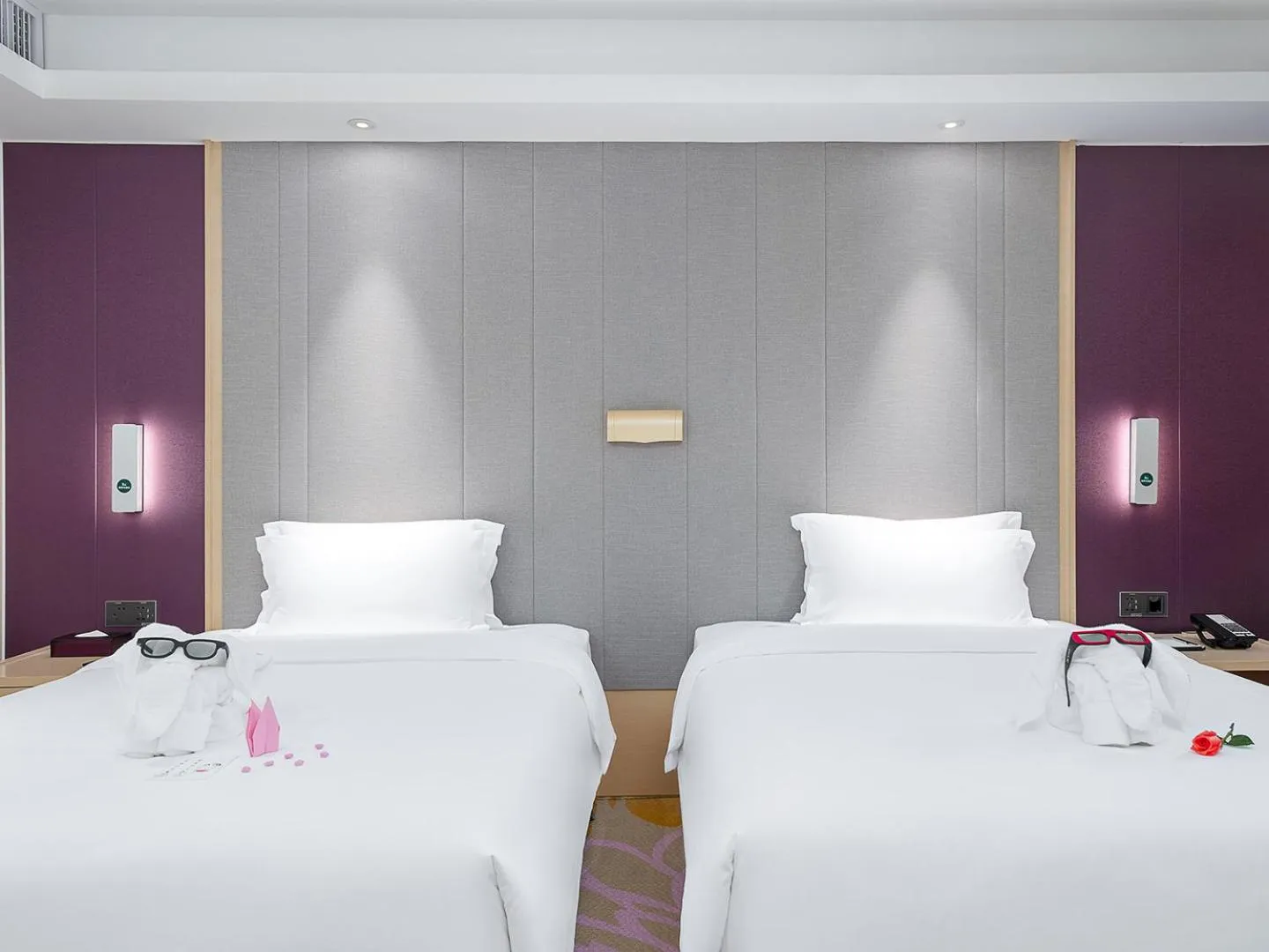 Bed in Lavande Hotel Baiyun International Airport Branch