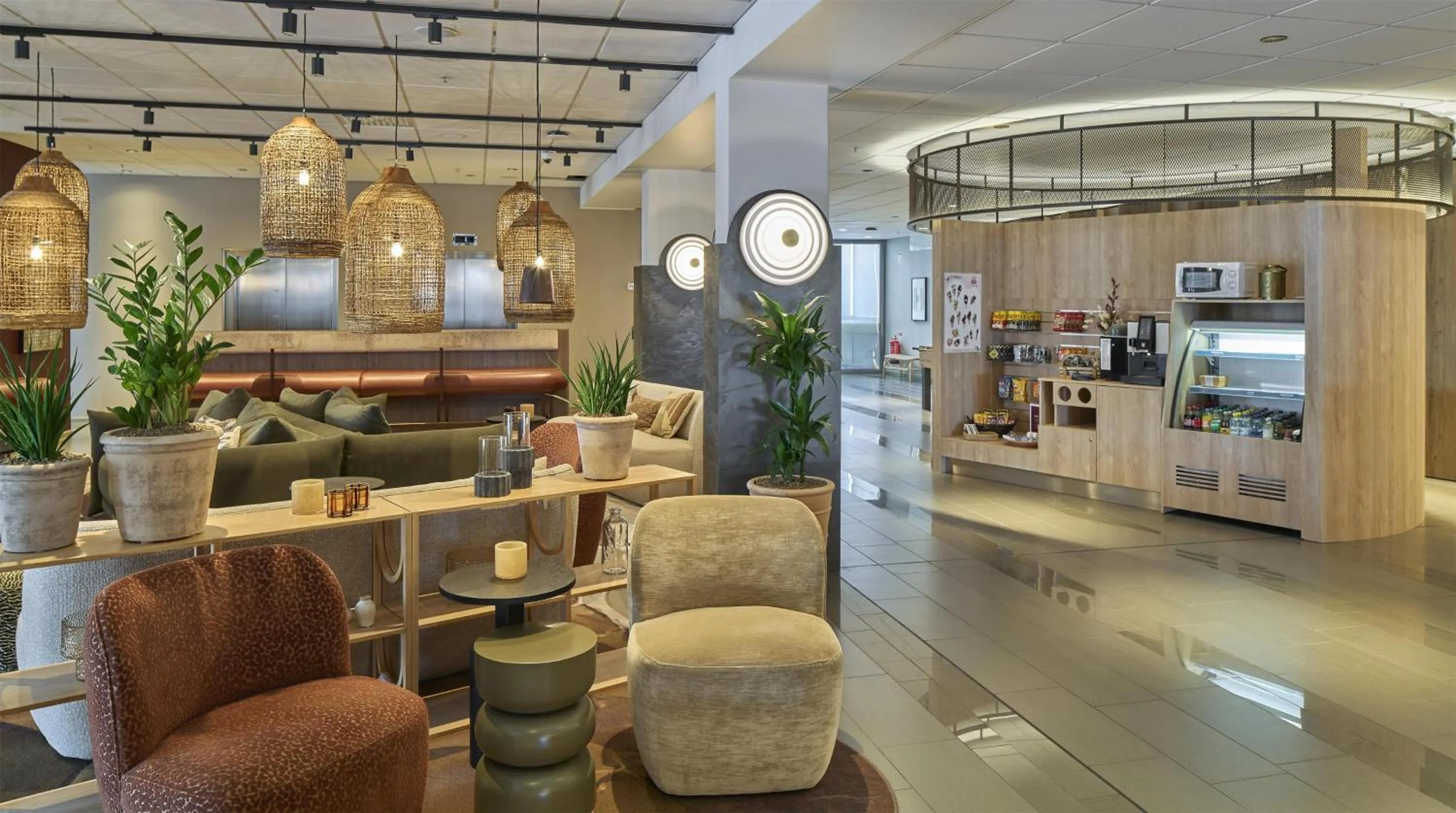 Lobby or reception in Scandic Karlskrona