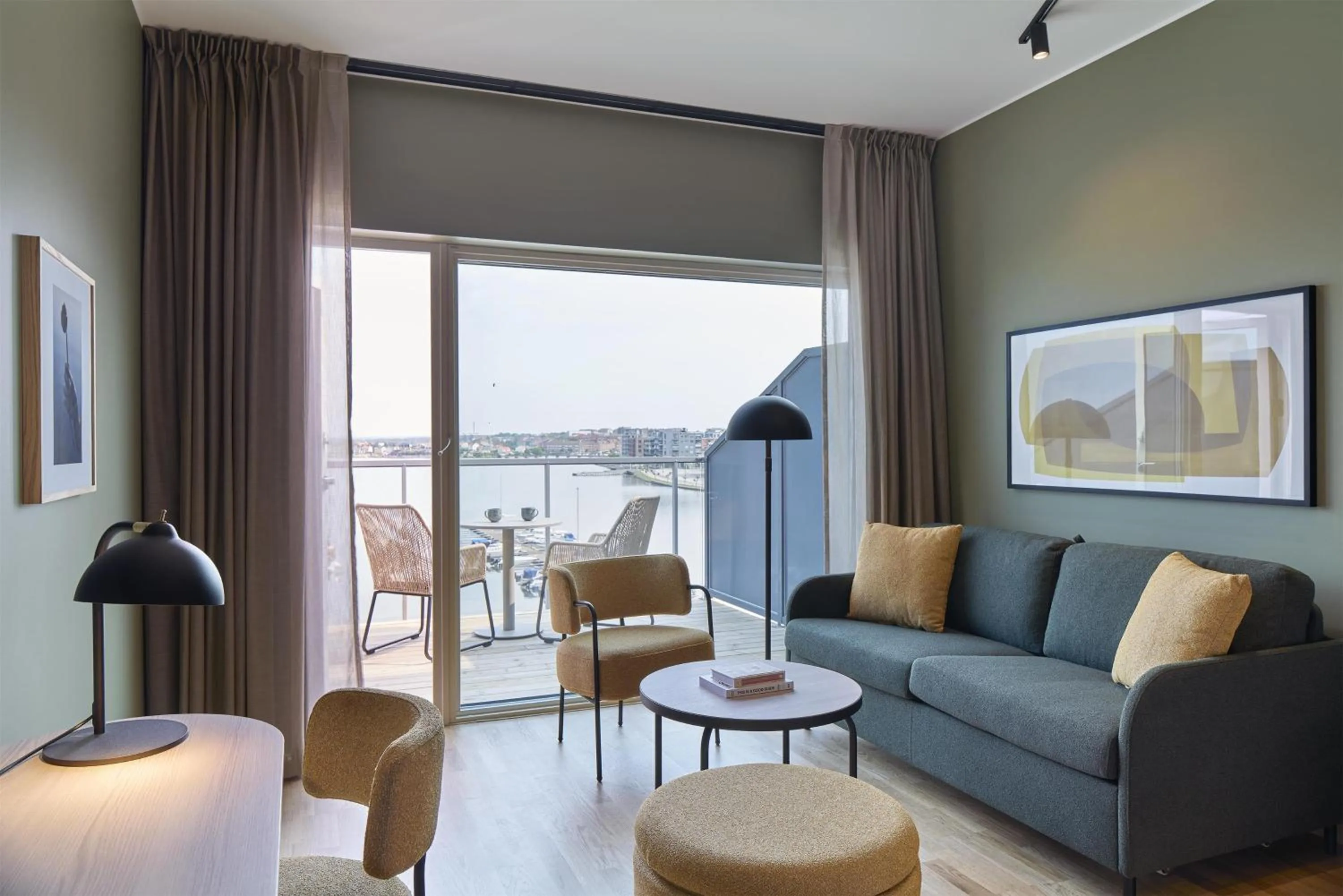 Bedroom in Scandic Karlskrona