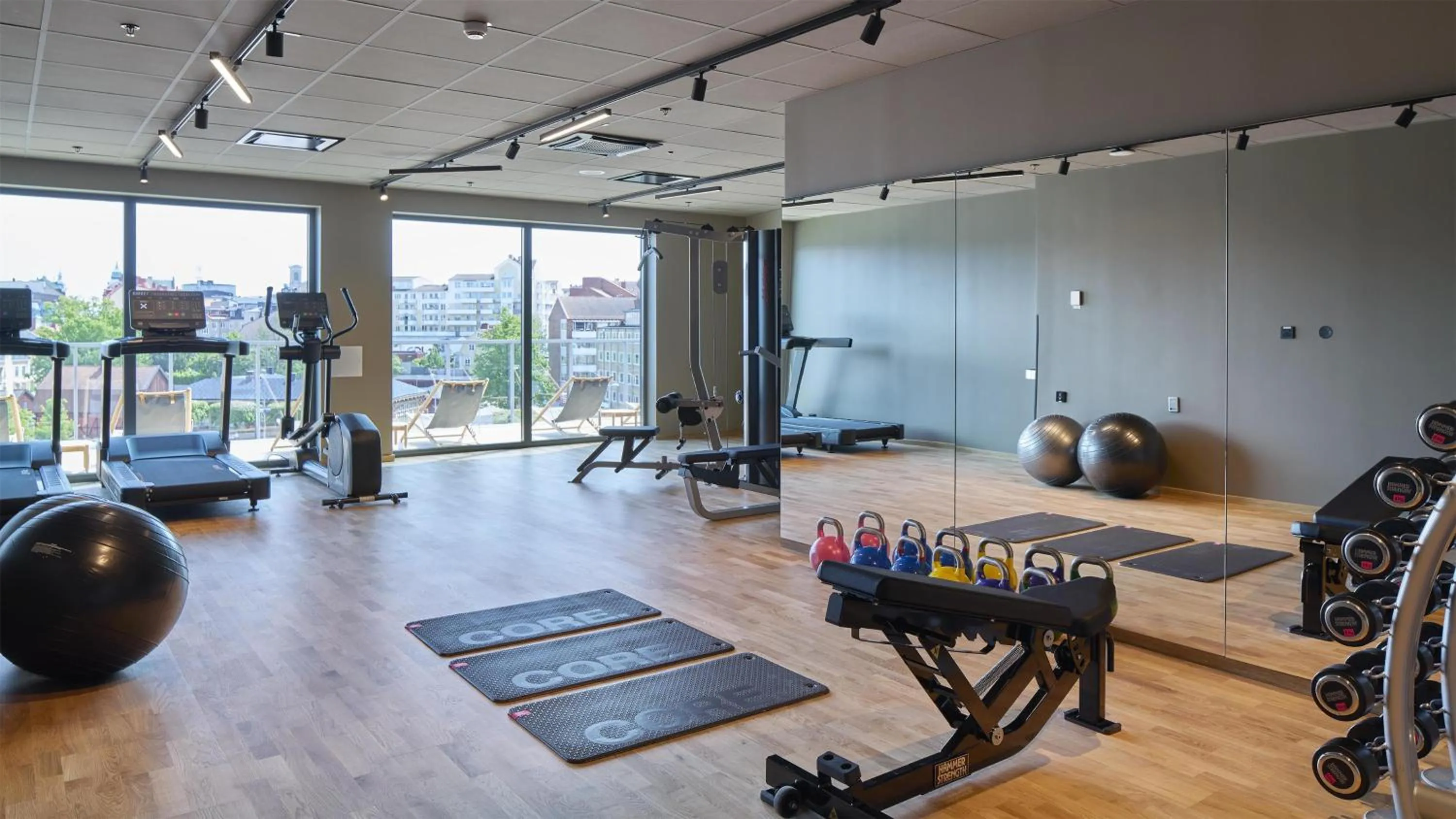 Fitness centre/facilities in Scandic Karlskrona
