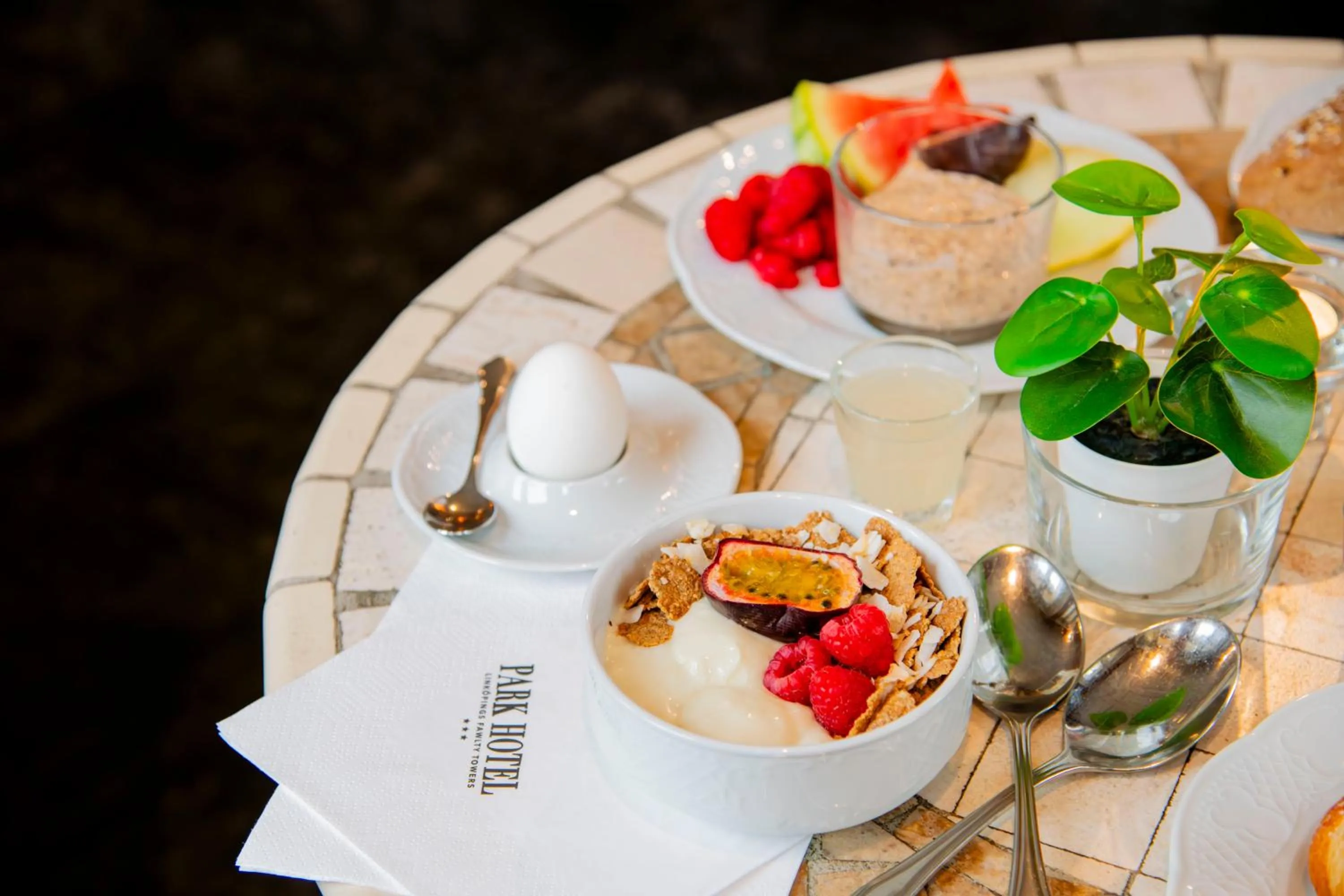 Breakfast in Park Hotel Linköping Fawlty Towers