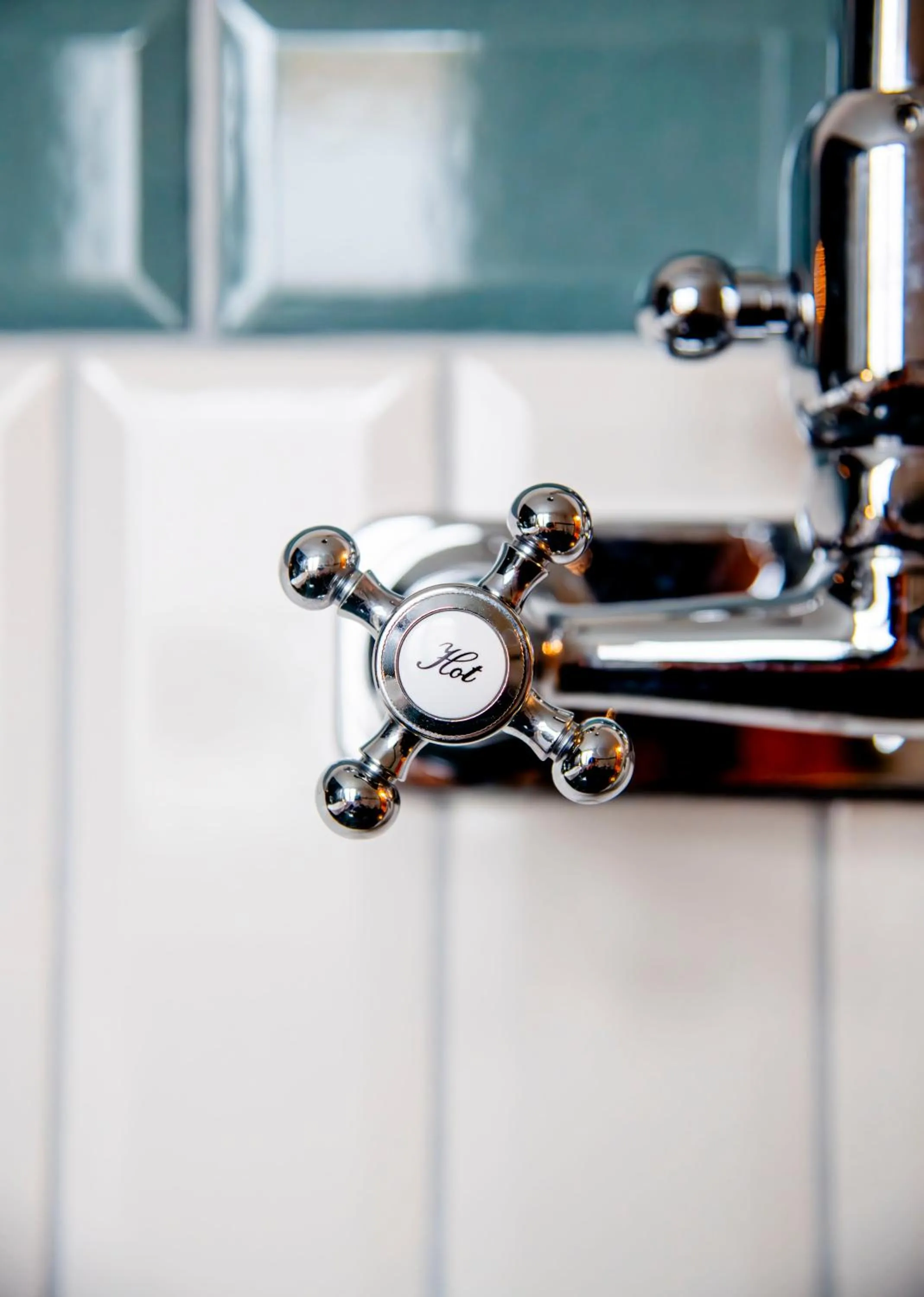 Bathroom in Park Hotel Linköping Fawlty Towers