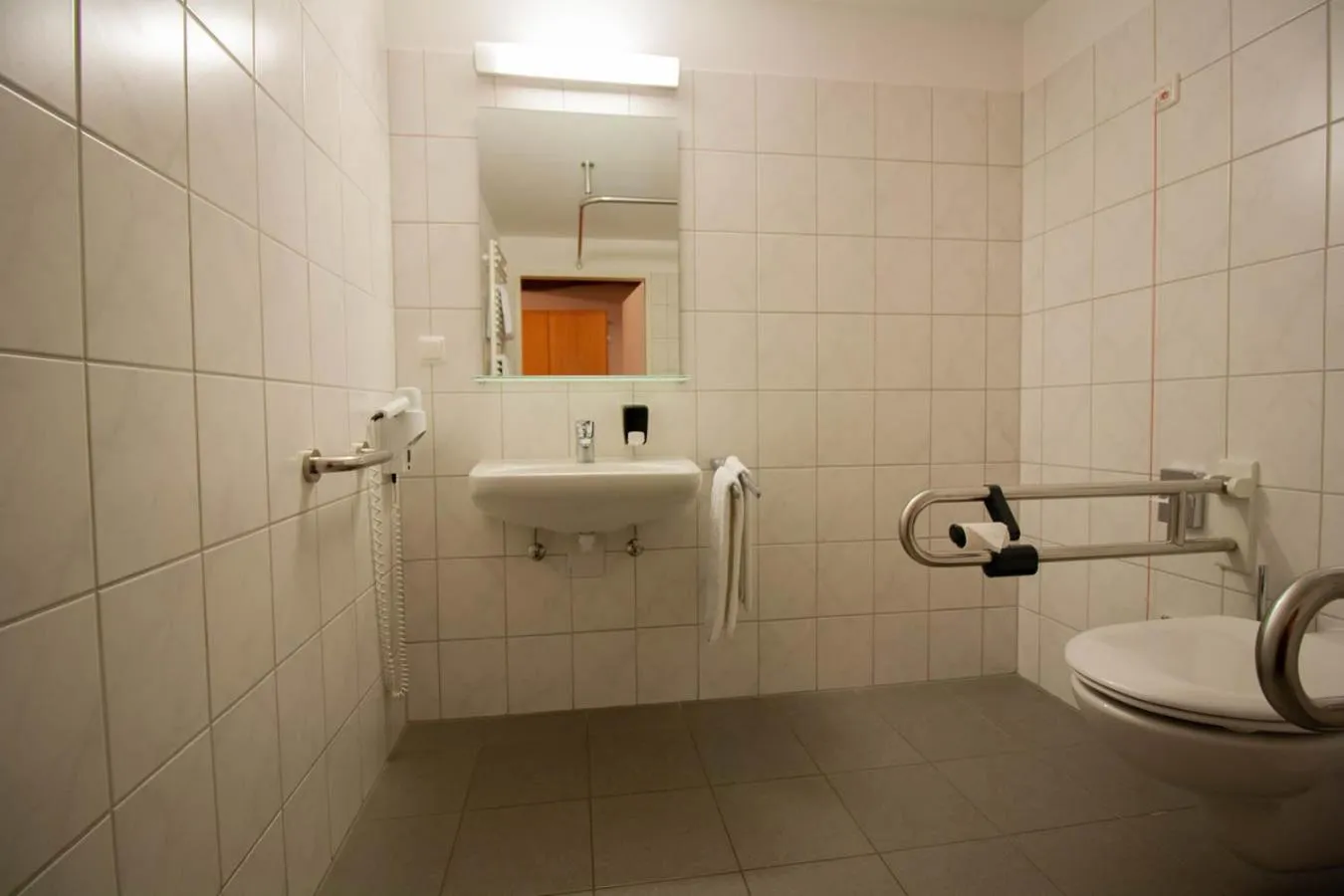 Toilet in Gästehaus St. Georg - Weltenburger Klosterbetriebe GmbH