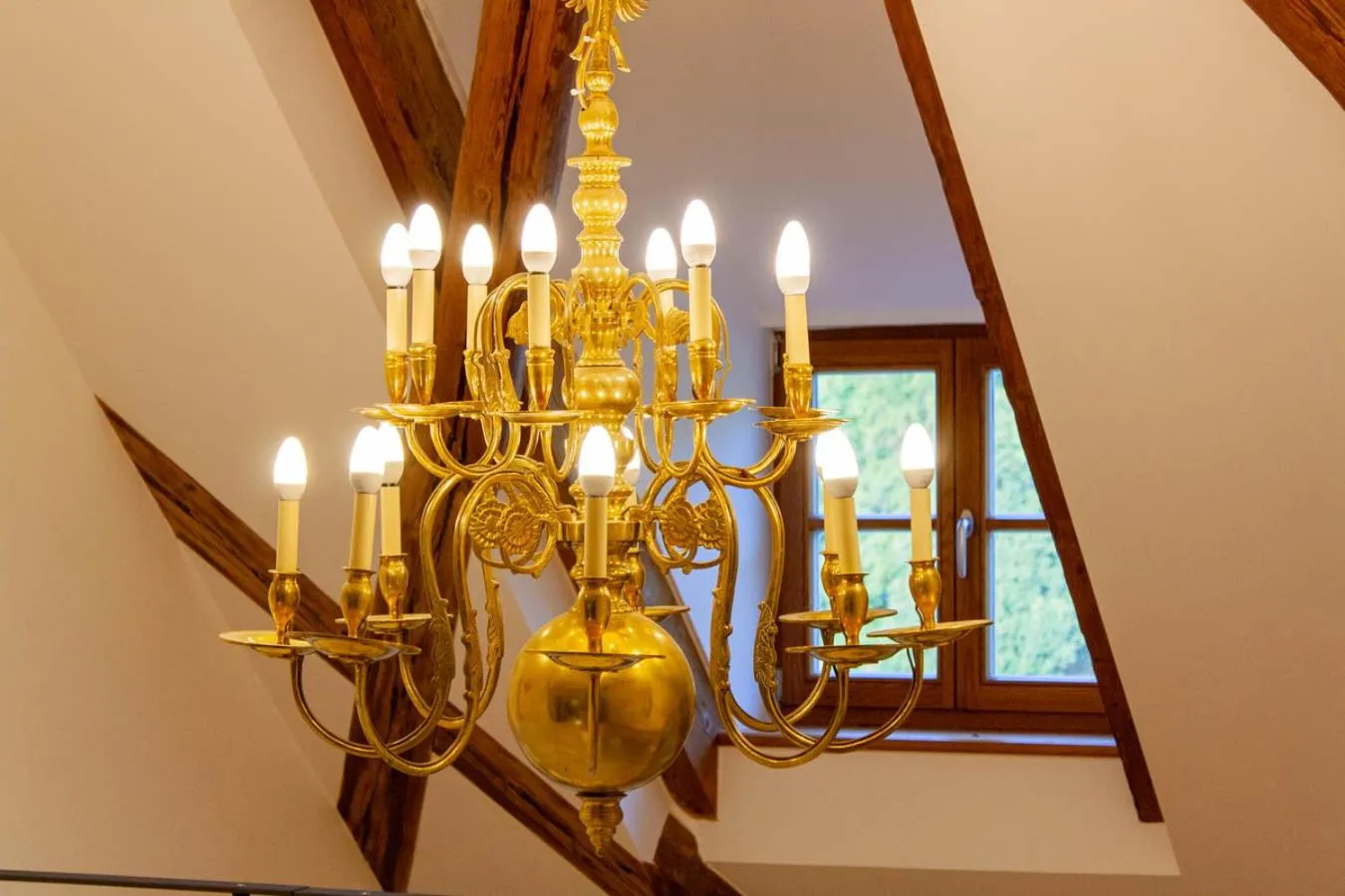 Decorative detail in Gästehaus St. Georg - Weltenburger Klosterbetriebe GmbH