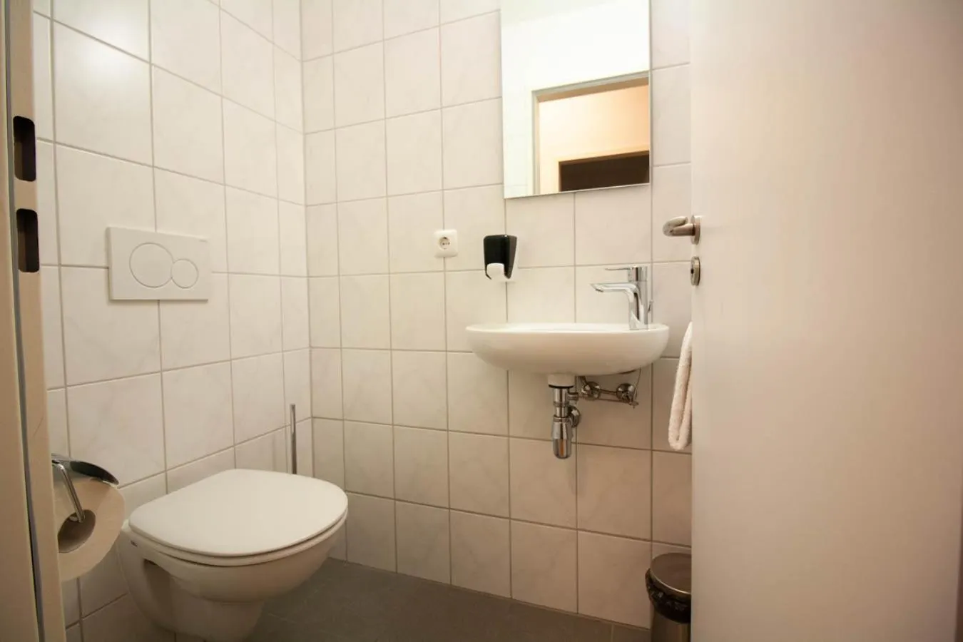 Toilet in Gästehaus St. Georg - Weltenburger Klosterbetriebe GmbH