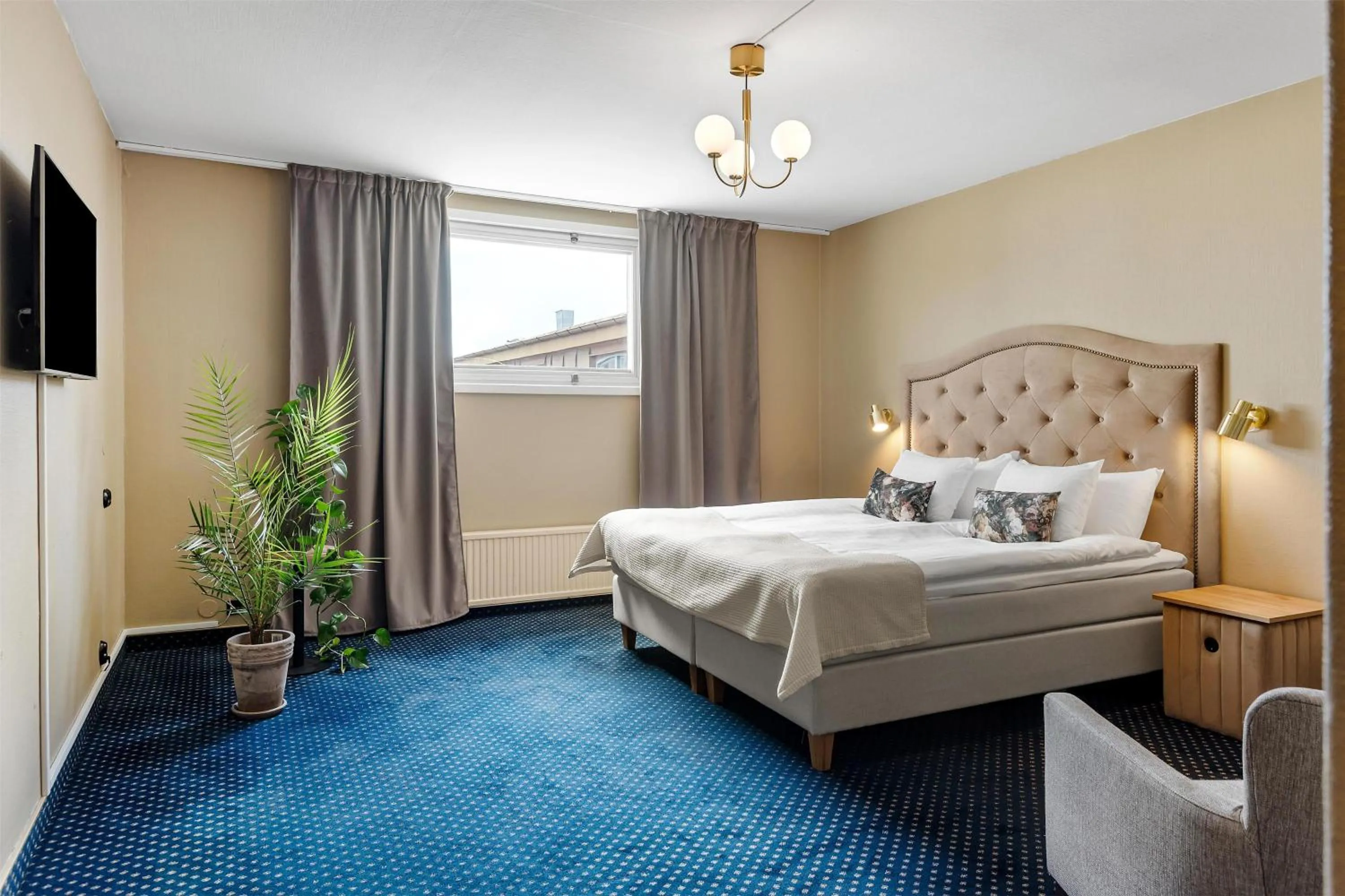 Bedroom, Bed in Karlskrona Stadshotell, Best Western Signature Collection