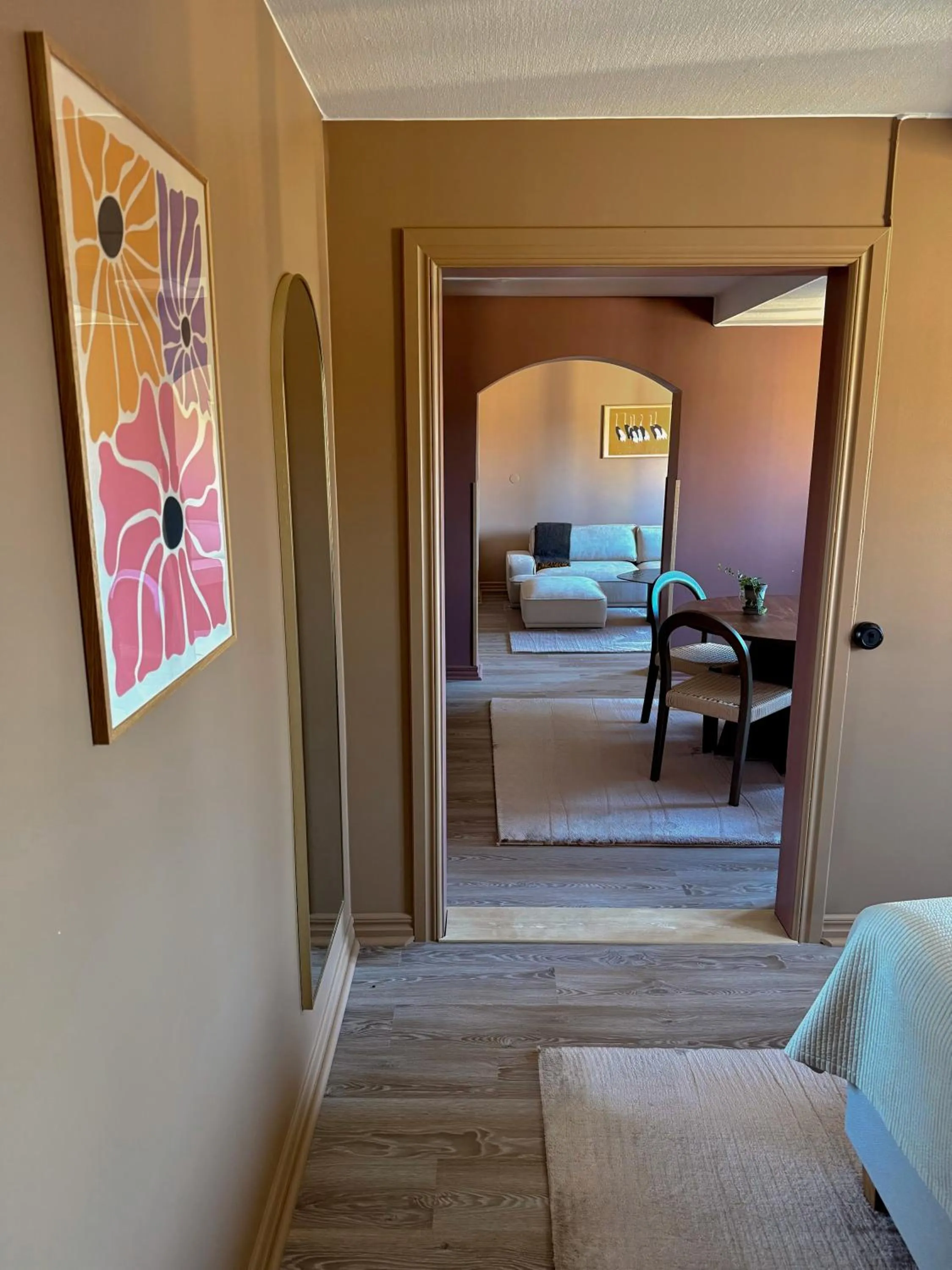 Living room, Bed in Karlskrona Stadshotell, Best Western Signature Collection