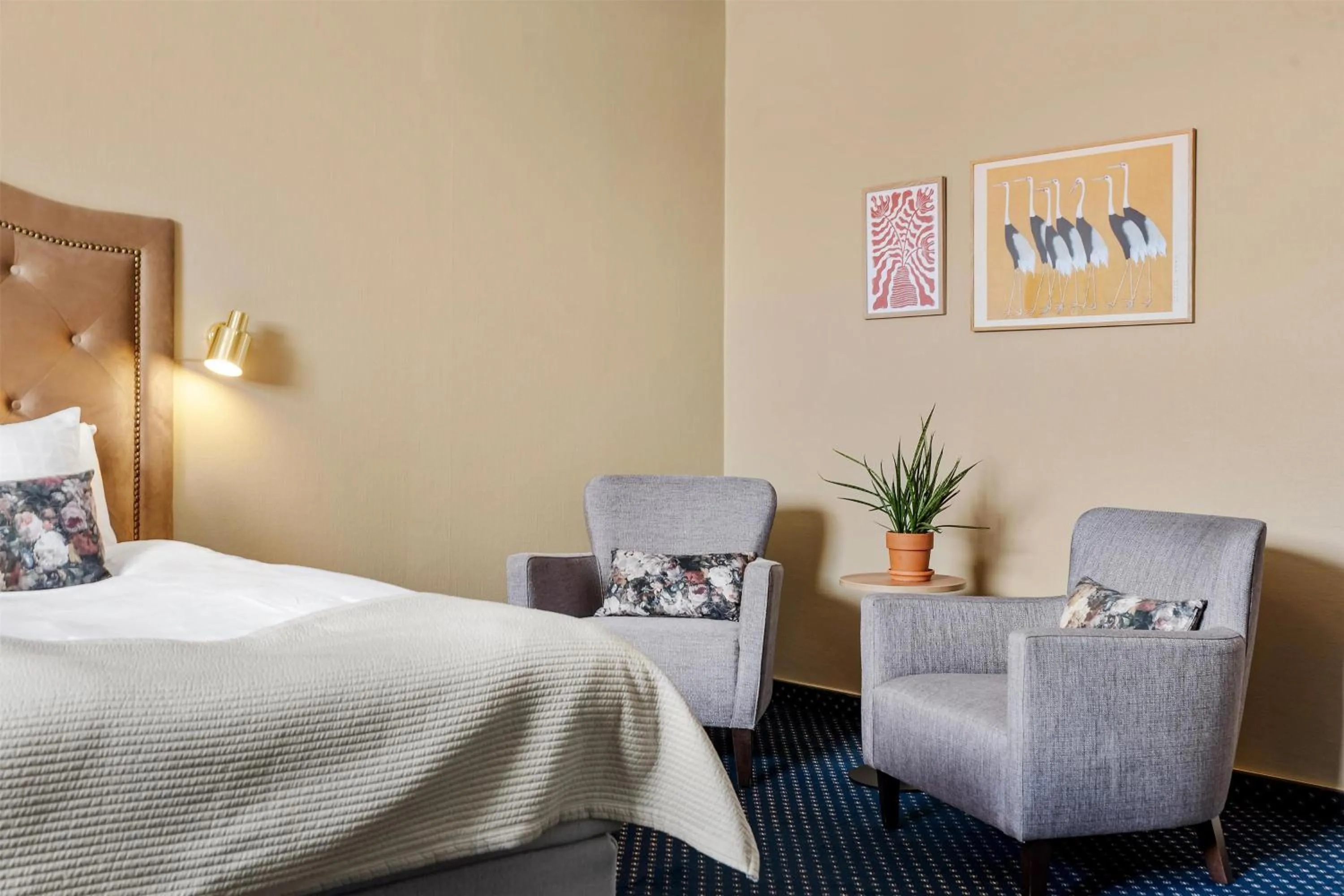 Bedroom, Bed in Karlskrona Stadshotell, Best Western Signature Collection