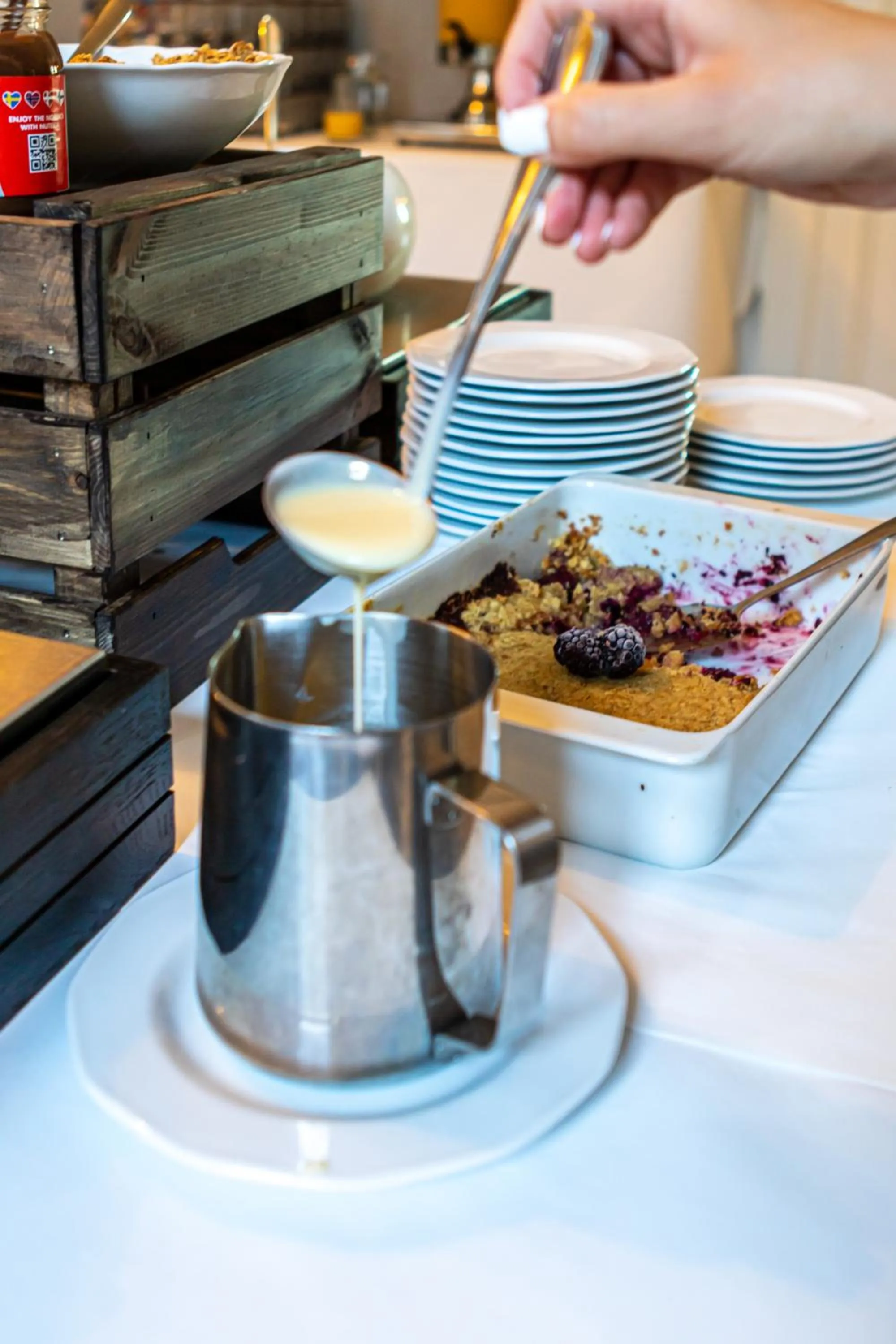 Buffet breakfast in Karlskrona Stadshotell, Best Western Signature Collection