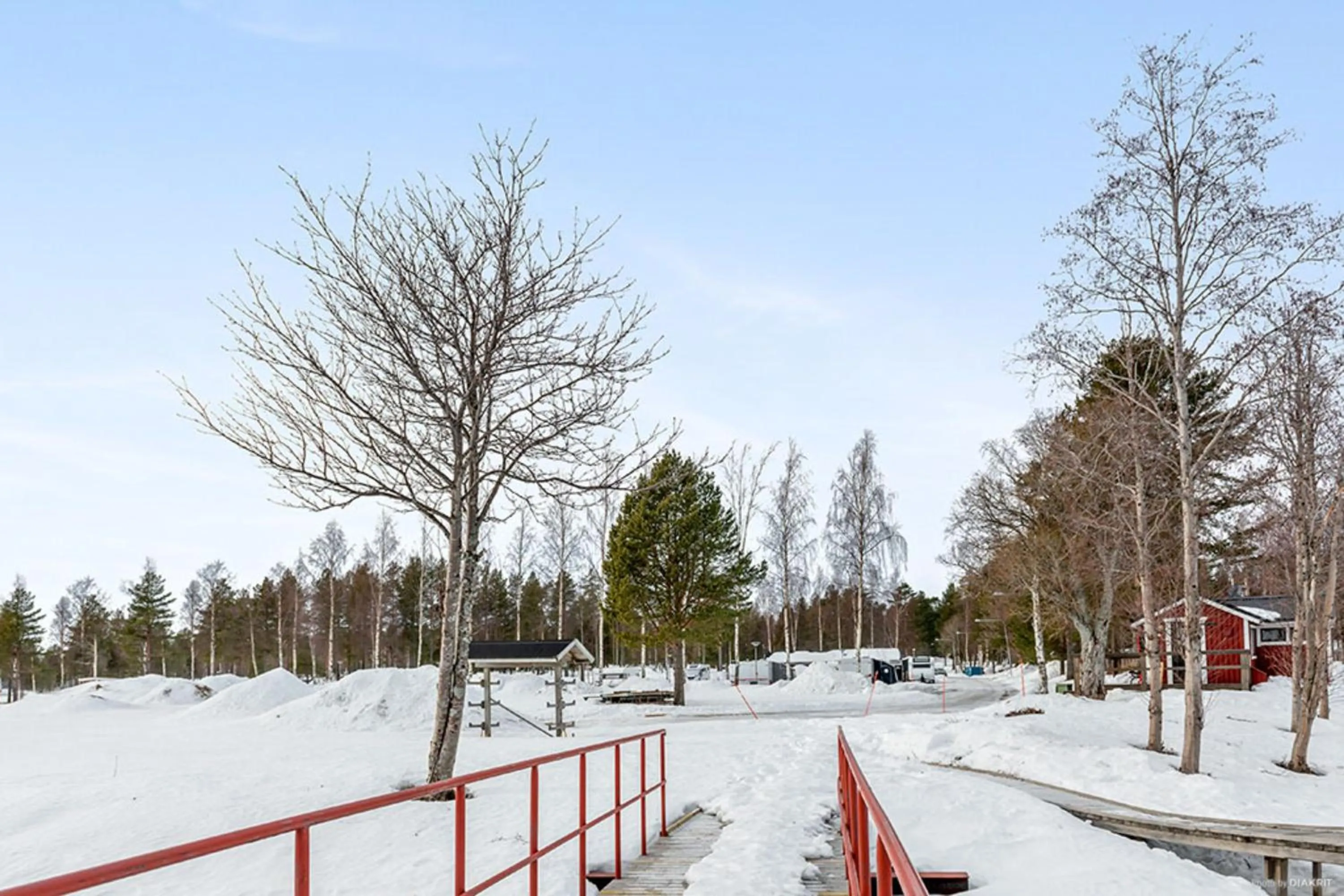 Winter in First Camp Arcus-Luleå