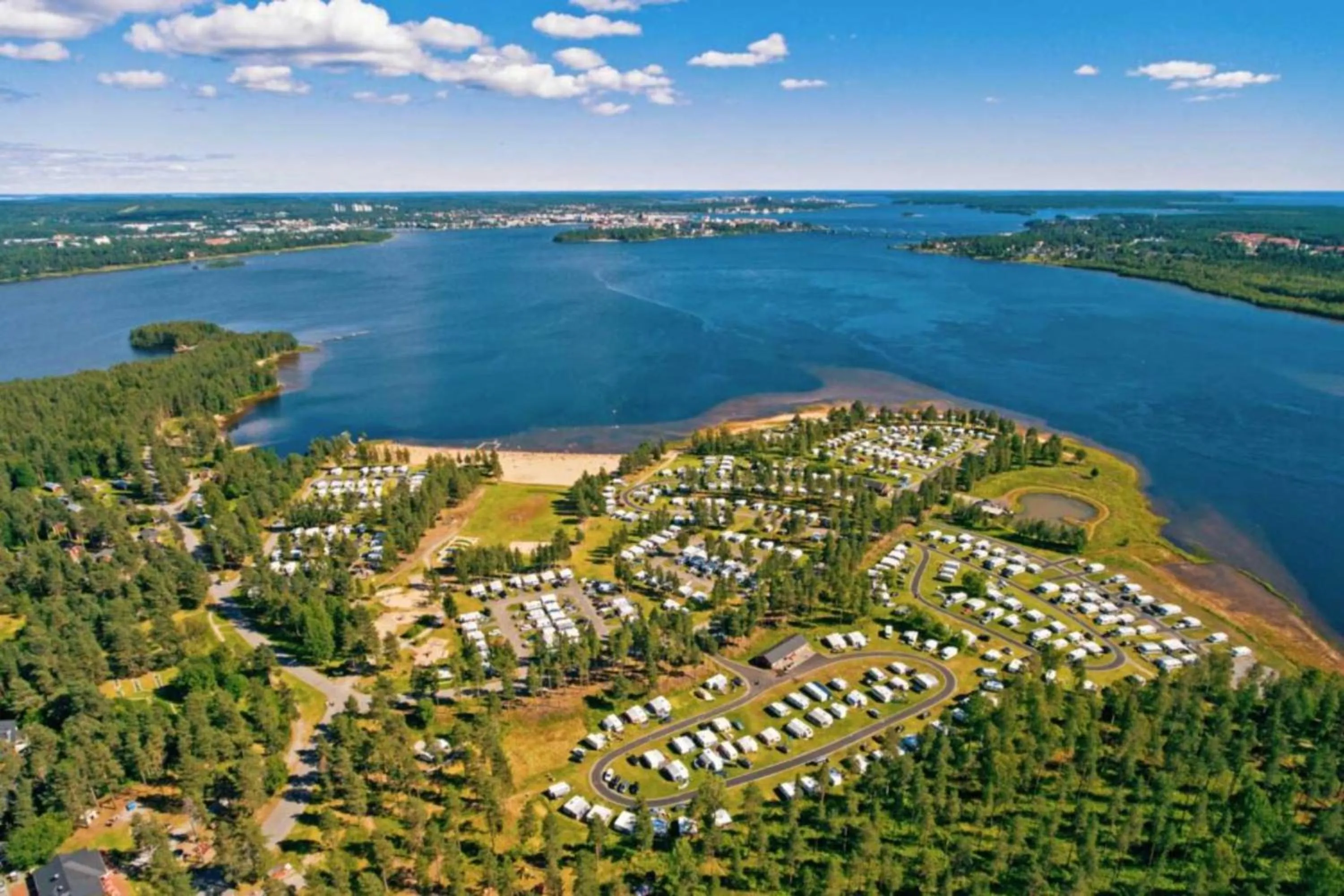 View (from property/room) in First Camp Arcus-Luleå