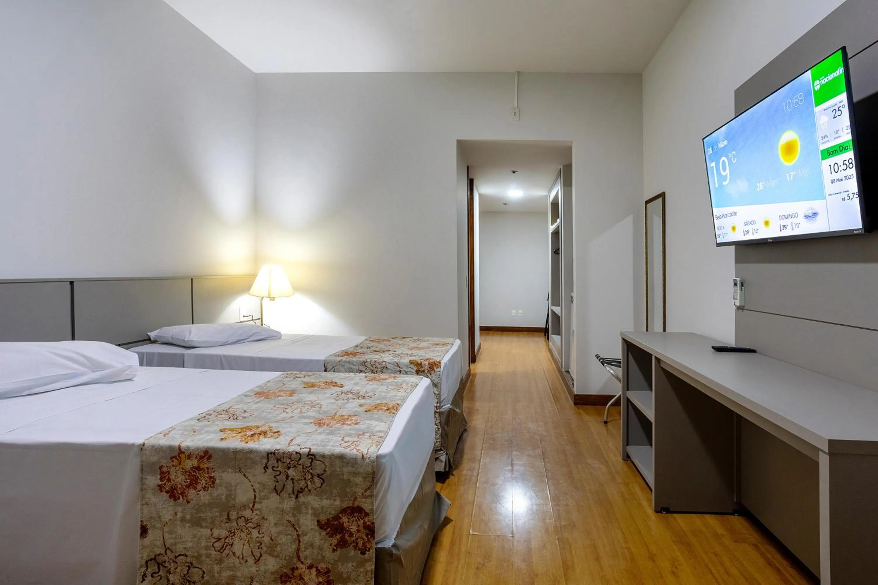 Bed in Hotel Nacional Inn Belo Horizonte