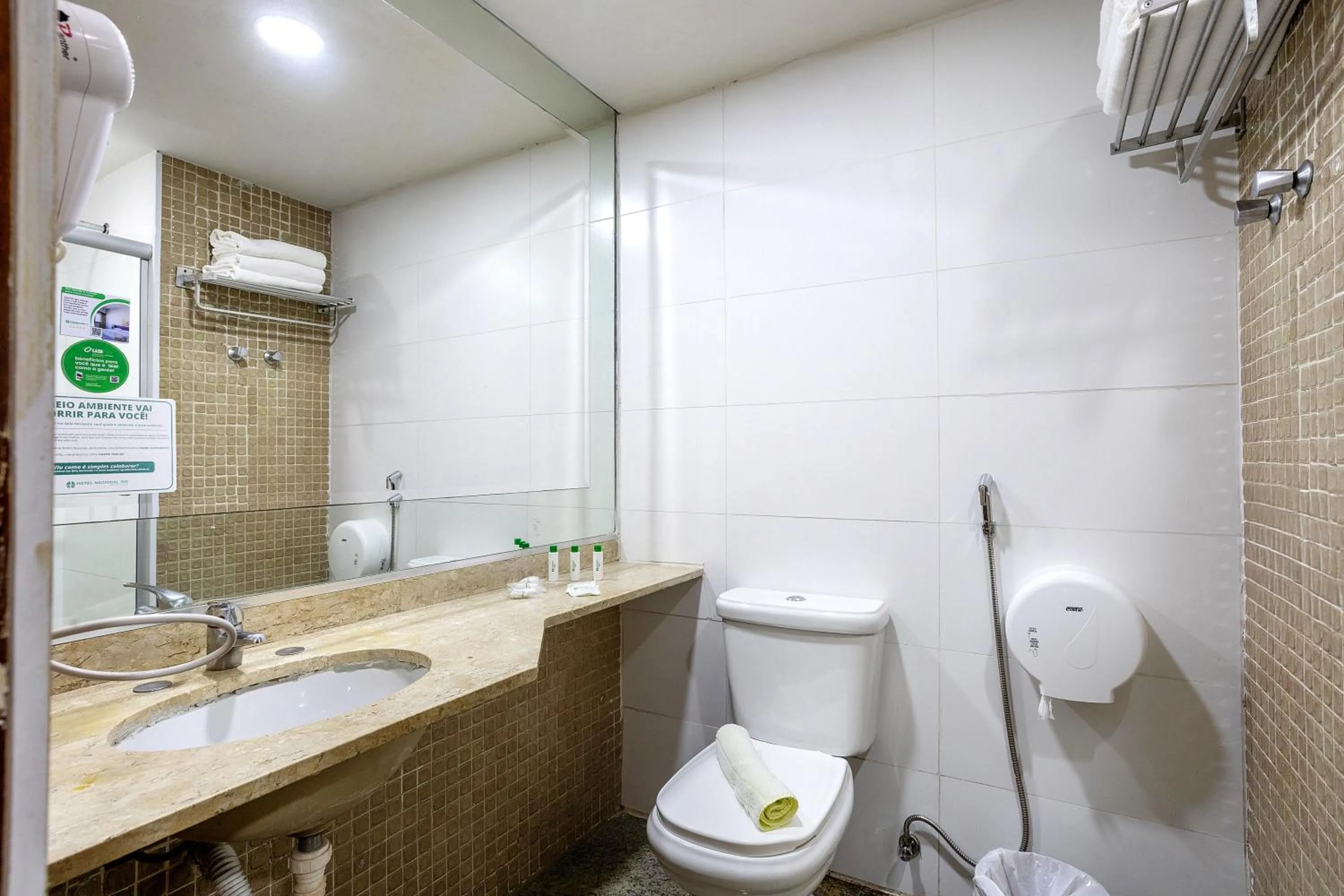 Bathroom in Hotel Nacional Inn Belo Horizonte