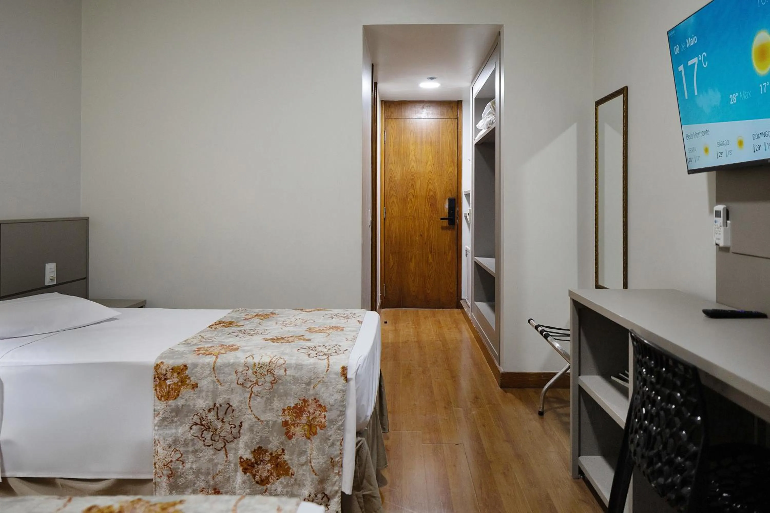 Bed in Hotel Nacional Inn Belo Horizonte