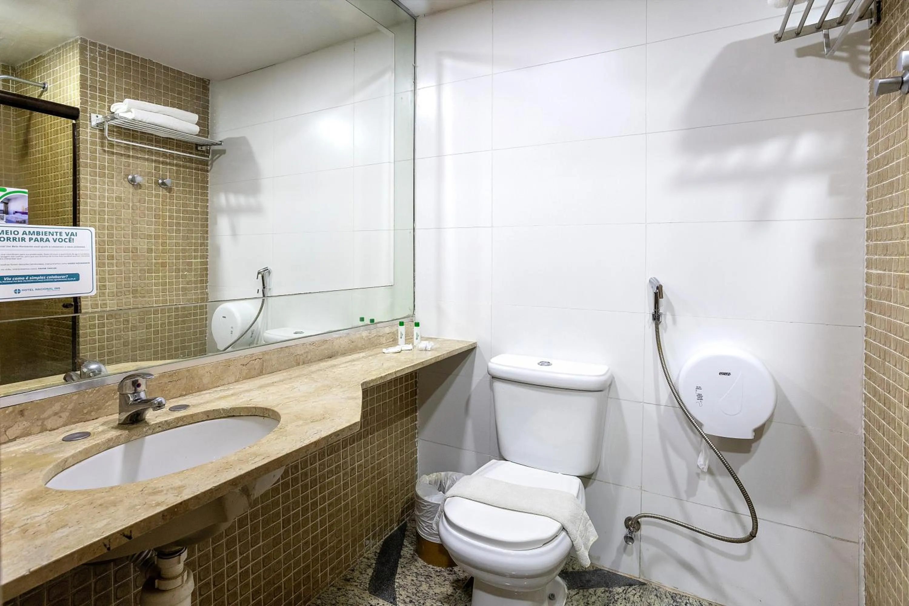 Bathroom in Hotel Nacional Inn Belo Horizonte