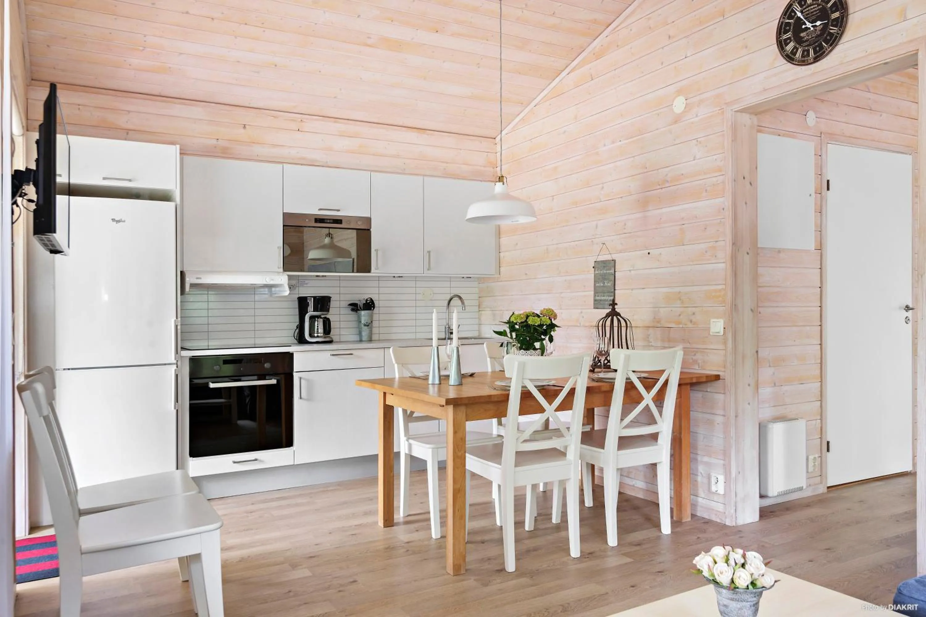 Kitchen or kitchenette in First Camp Torekov-Båstad