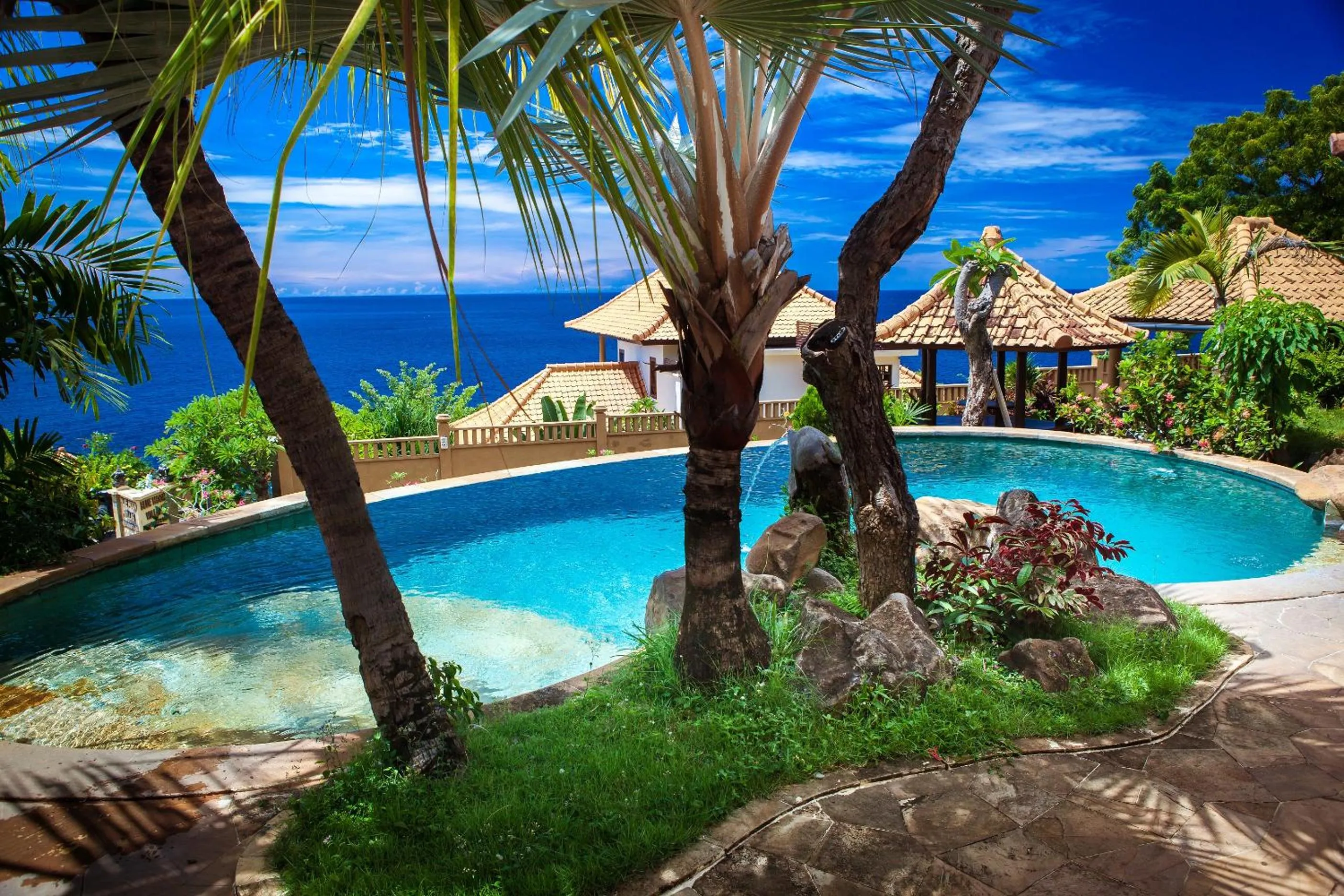 Natural landscape in Blue Moon Villas Resort