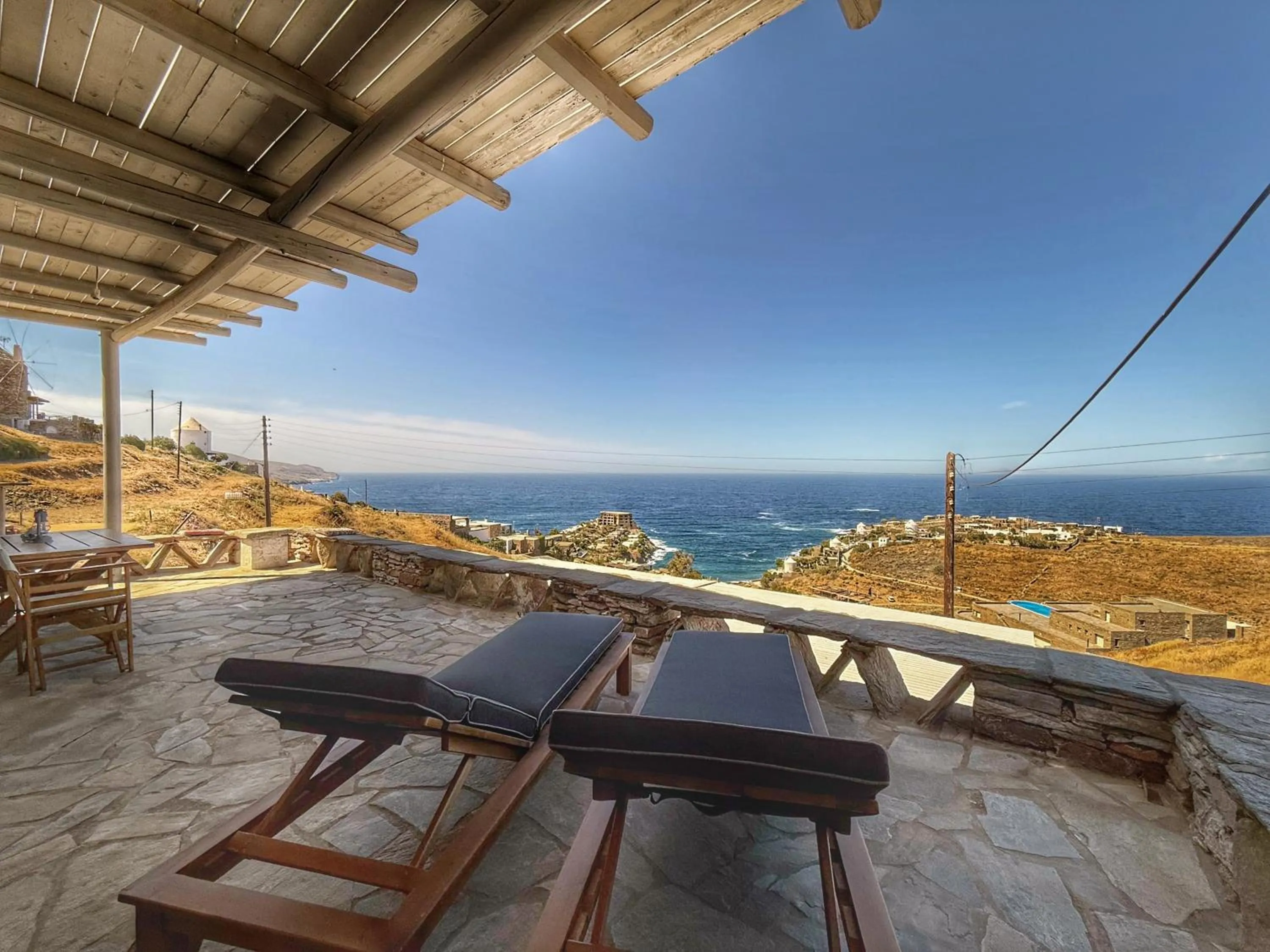 Patio in The Traditional Stone Villa