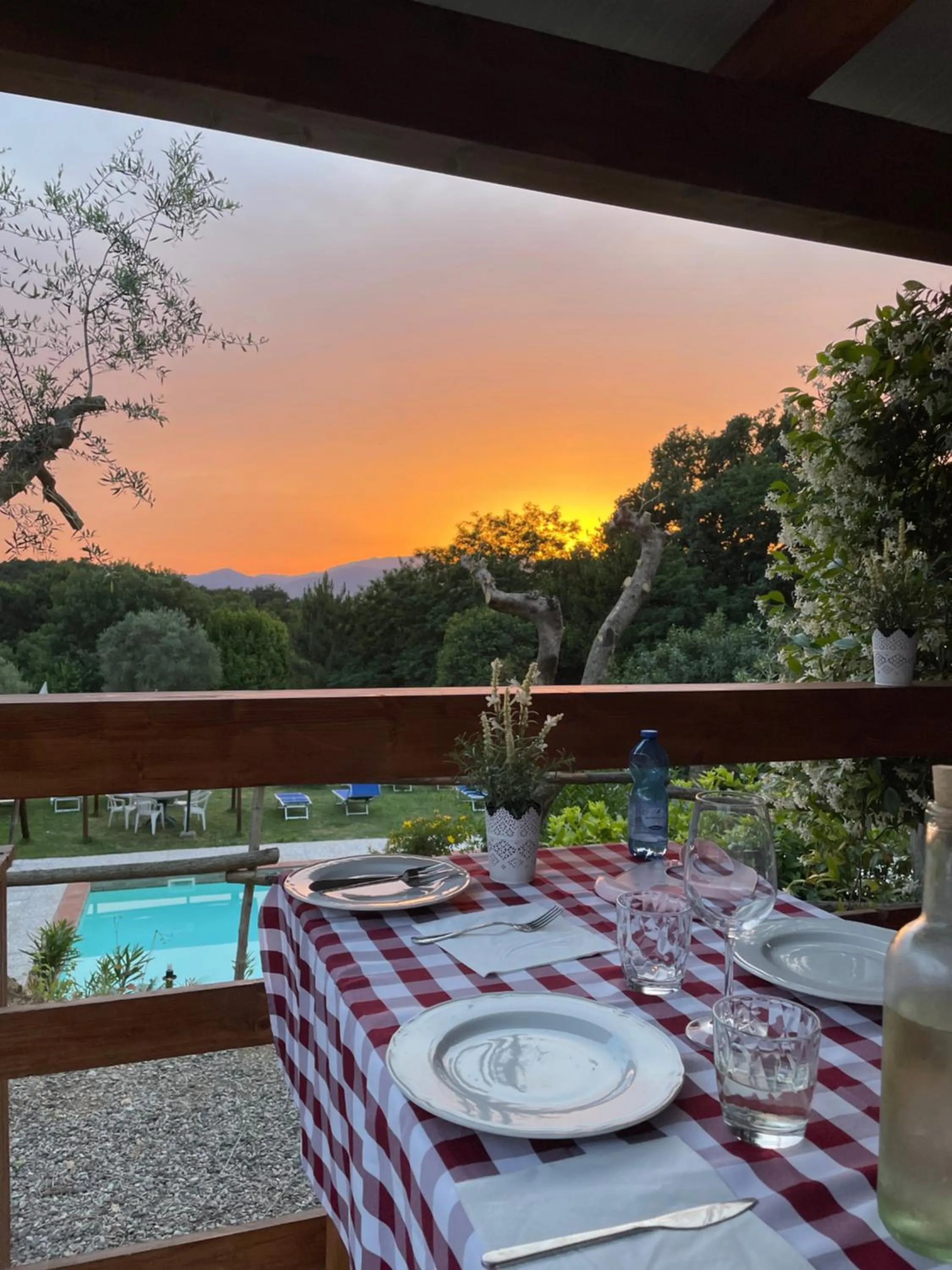 Mountain view in B&B Alloro