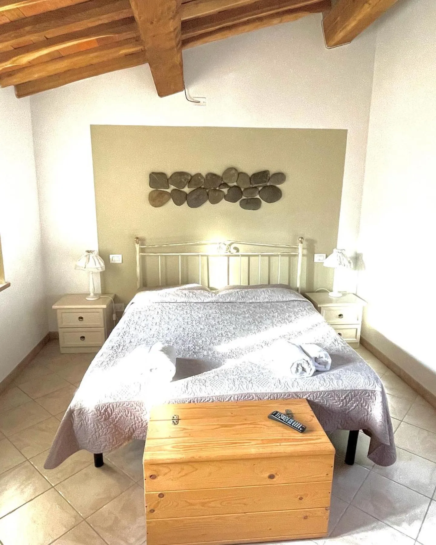Bed in B&B Alloro