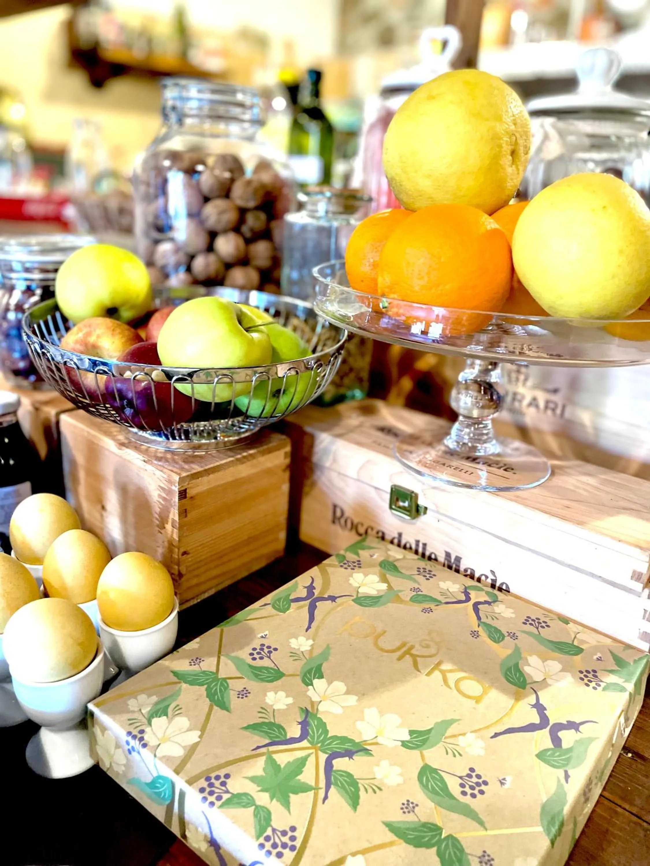 Food and drinks in B&B Alloro