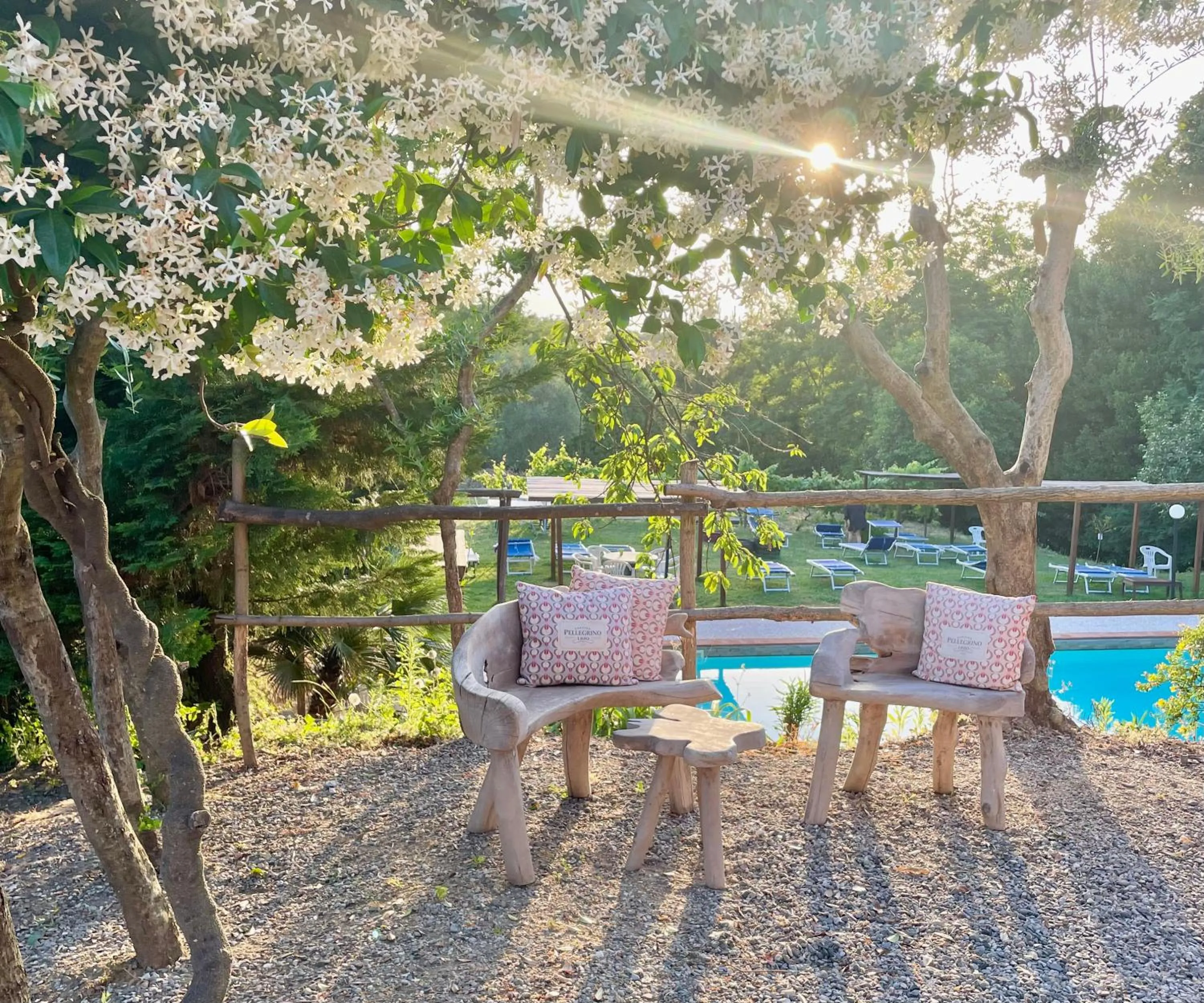 Natural landscape in B&B Alloro