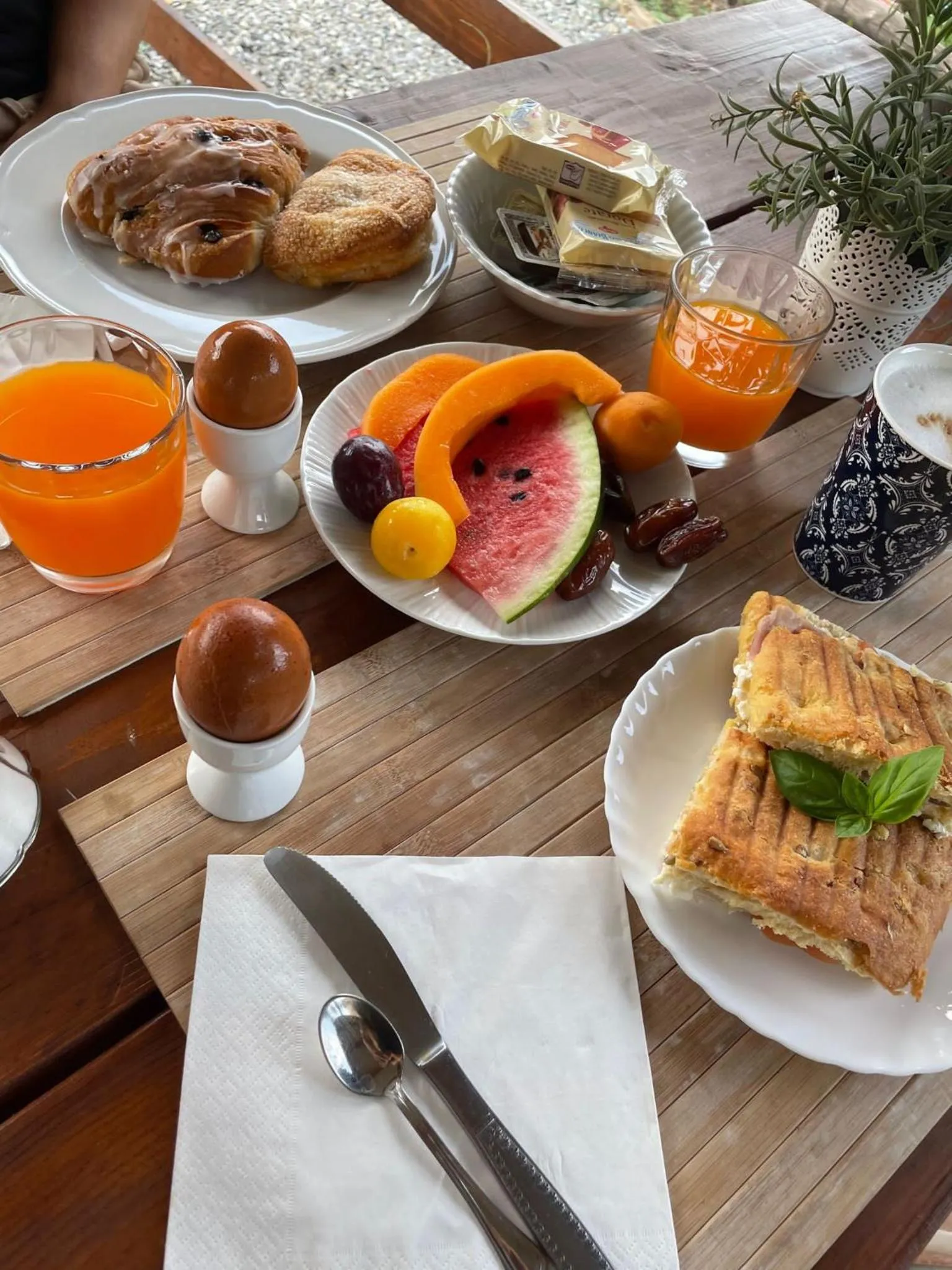 Food and drinks in B&B Alloro