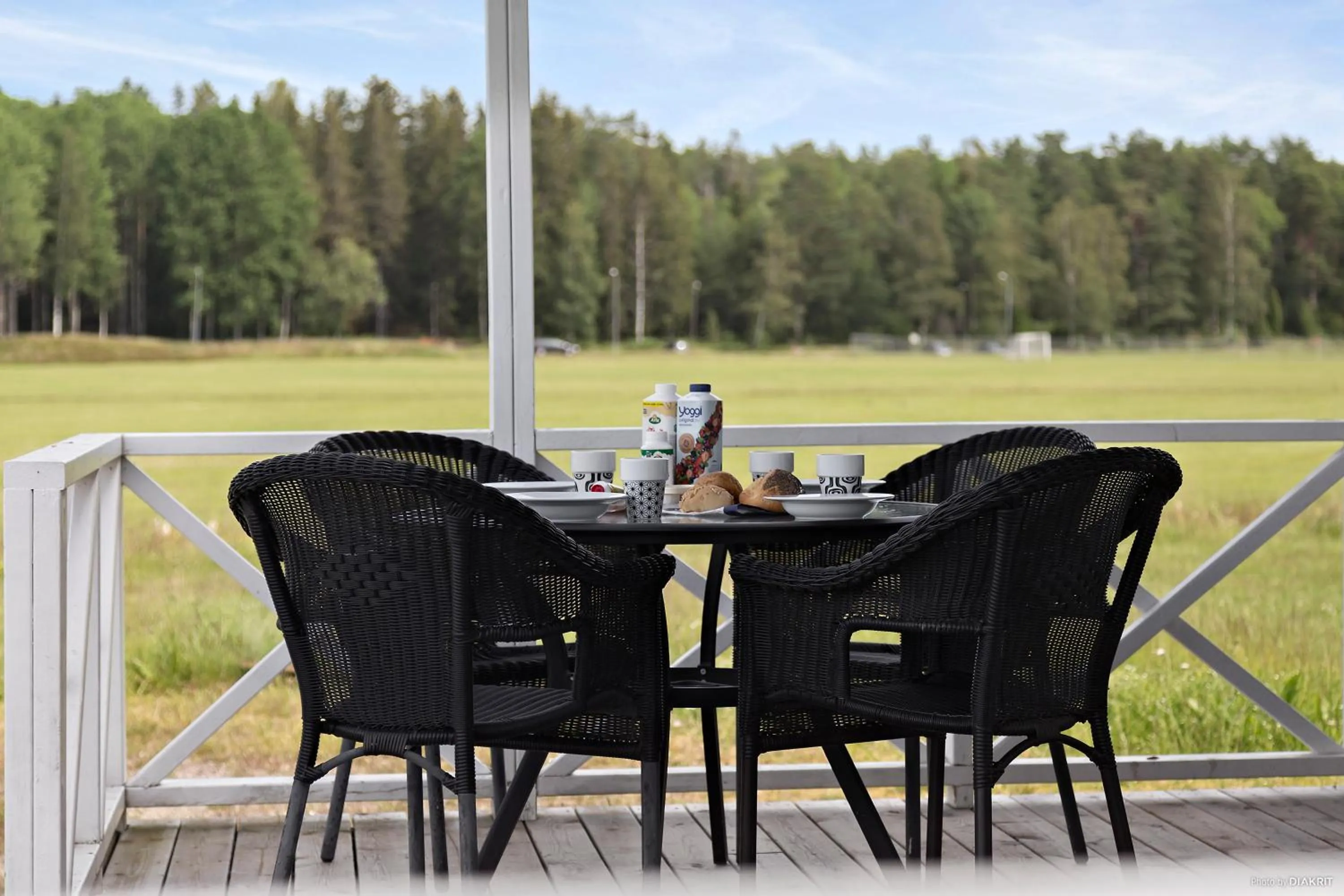 Patio in First Camp Skutberget-Karlstad