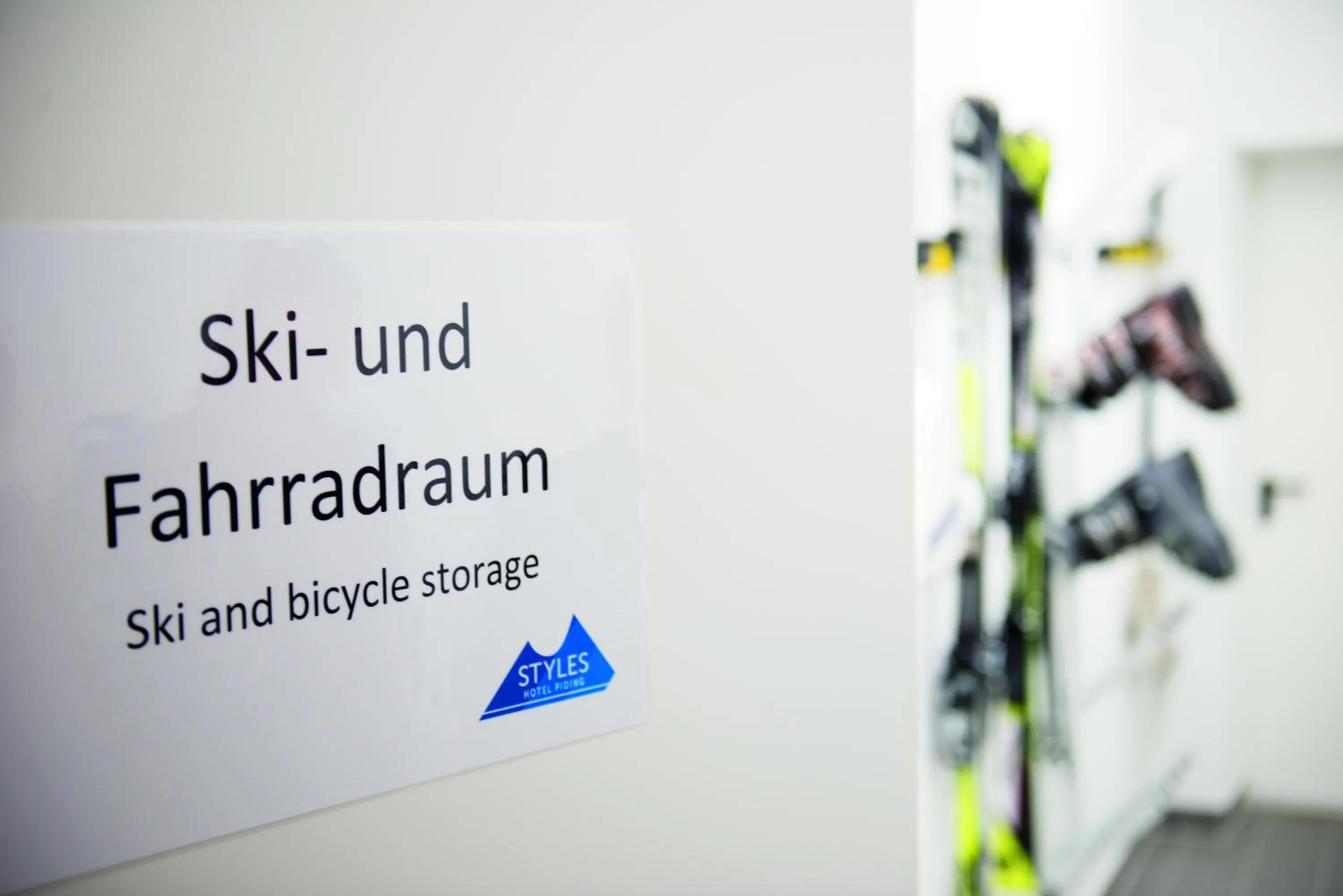 Decorative detail in Styles Hotel Piding