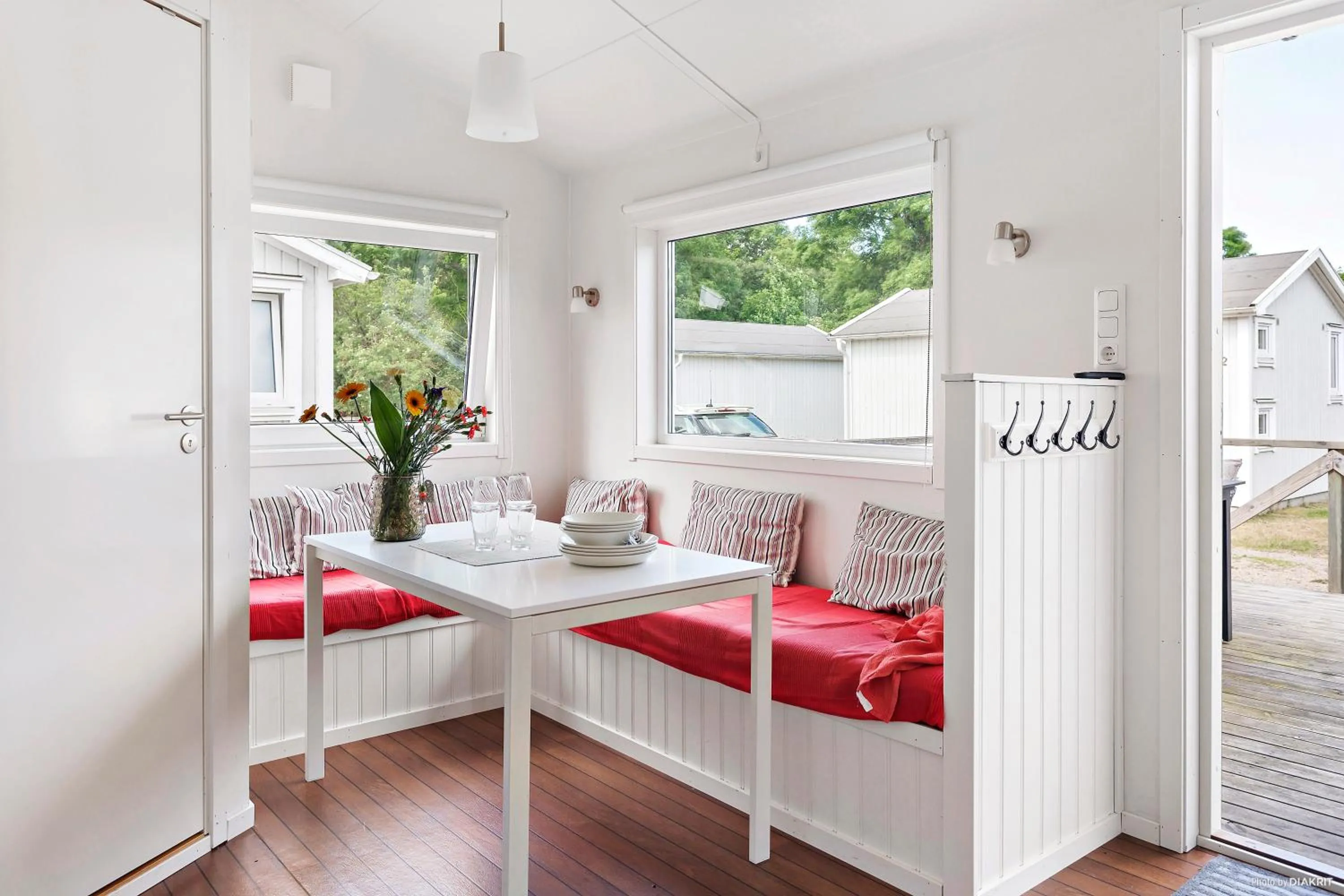Living room in First Camp Mölle-Höganäs